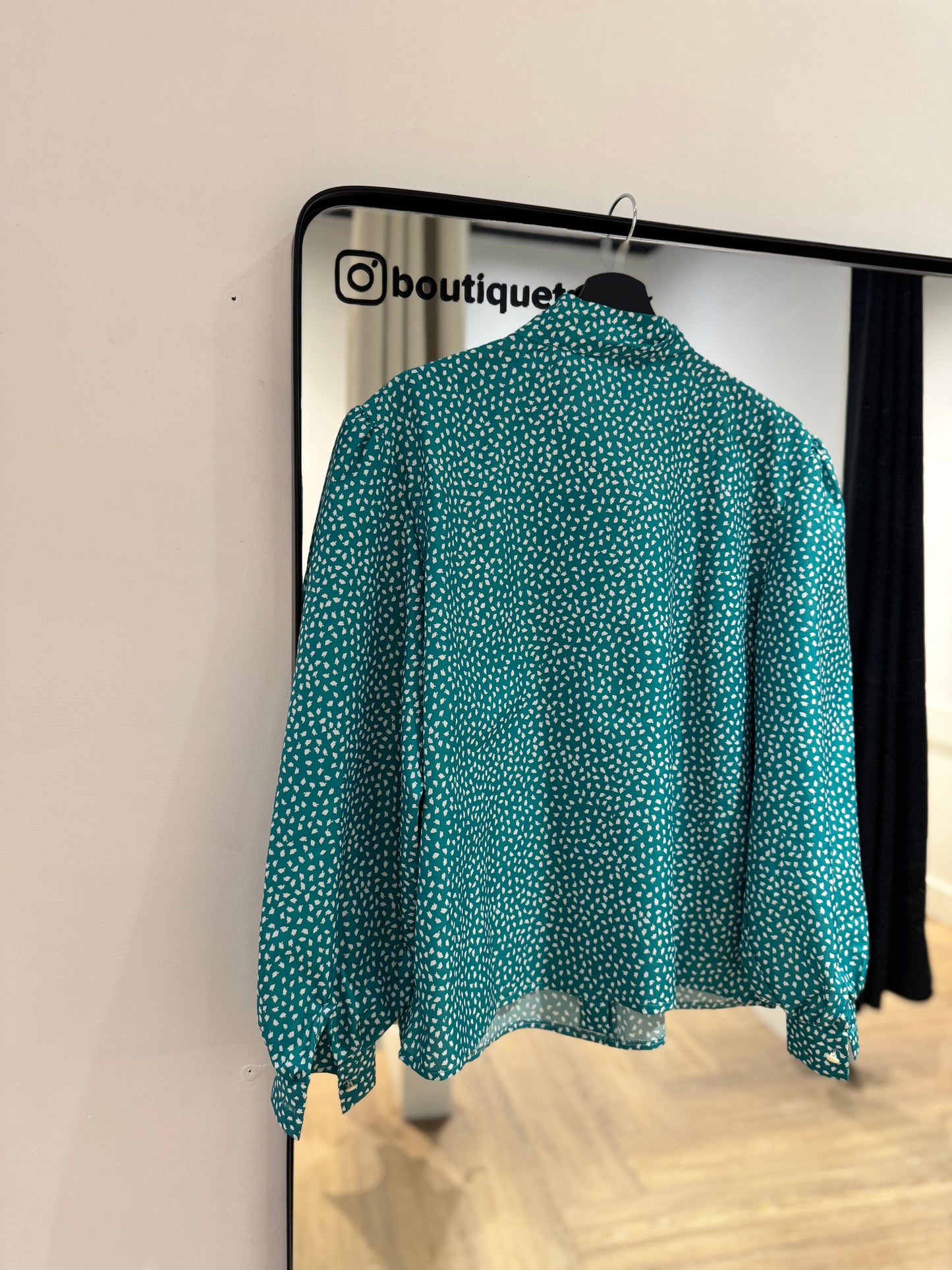 Blouse vintage à motifs XXL