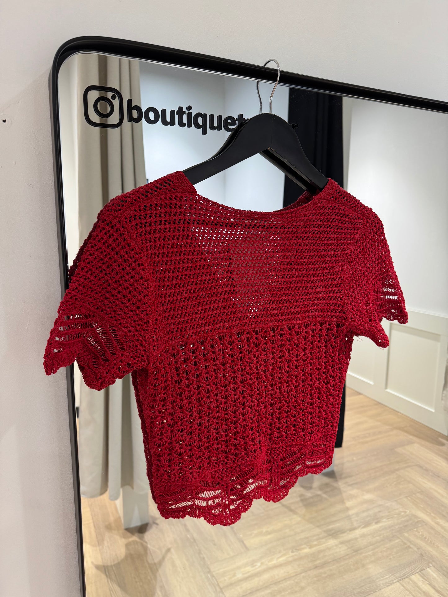 Gilet en crochet S