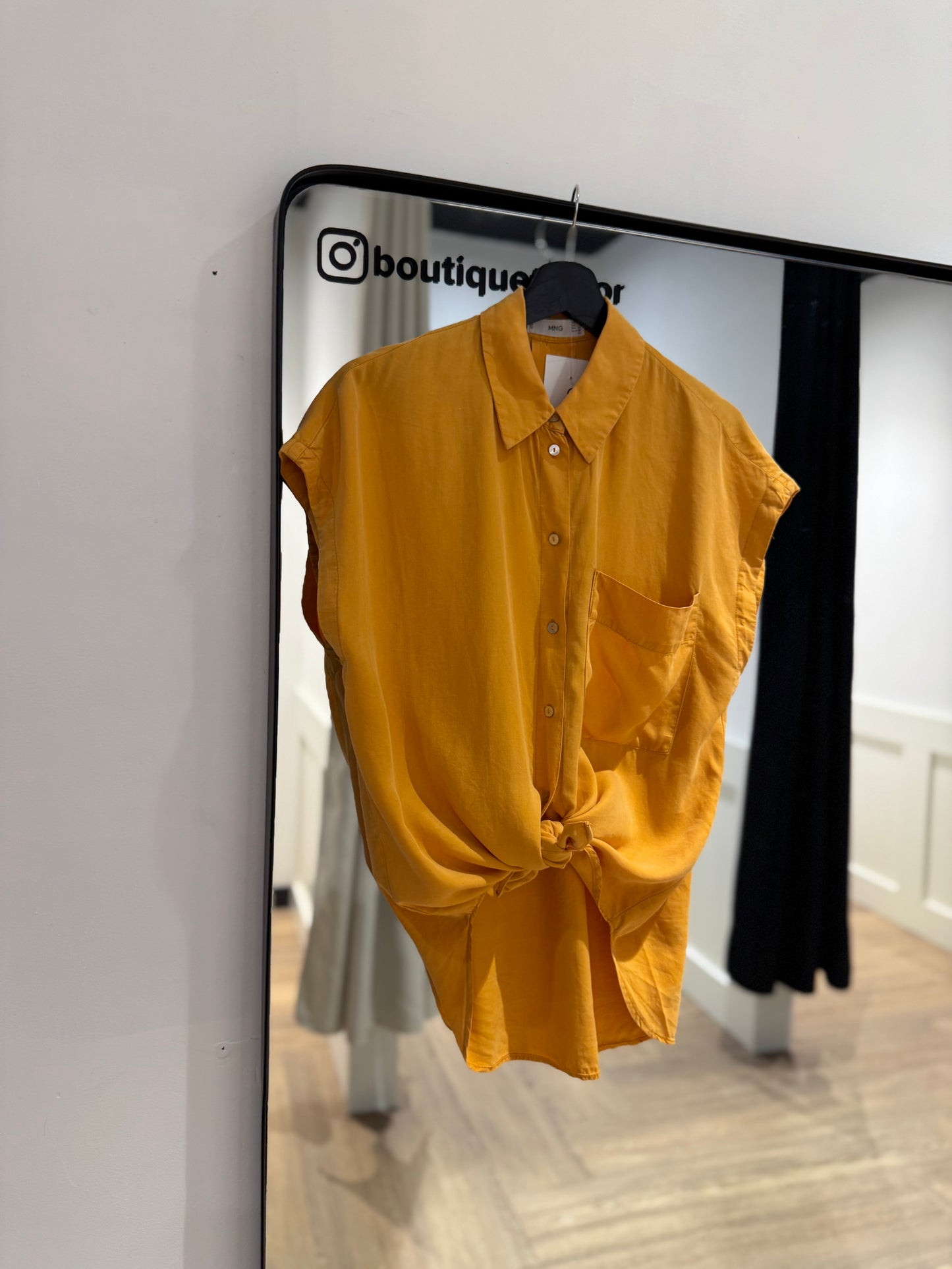 Blouse à manches courtes S