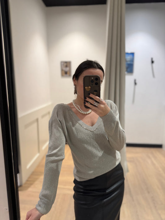 Pull à paillettes XS/S
