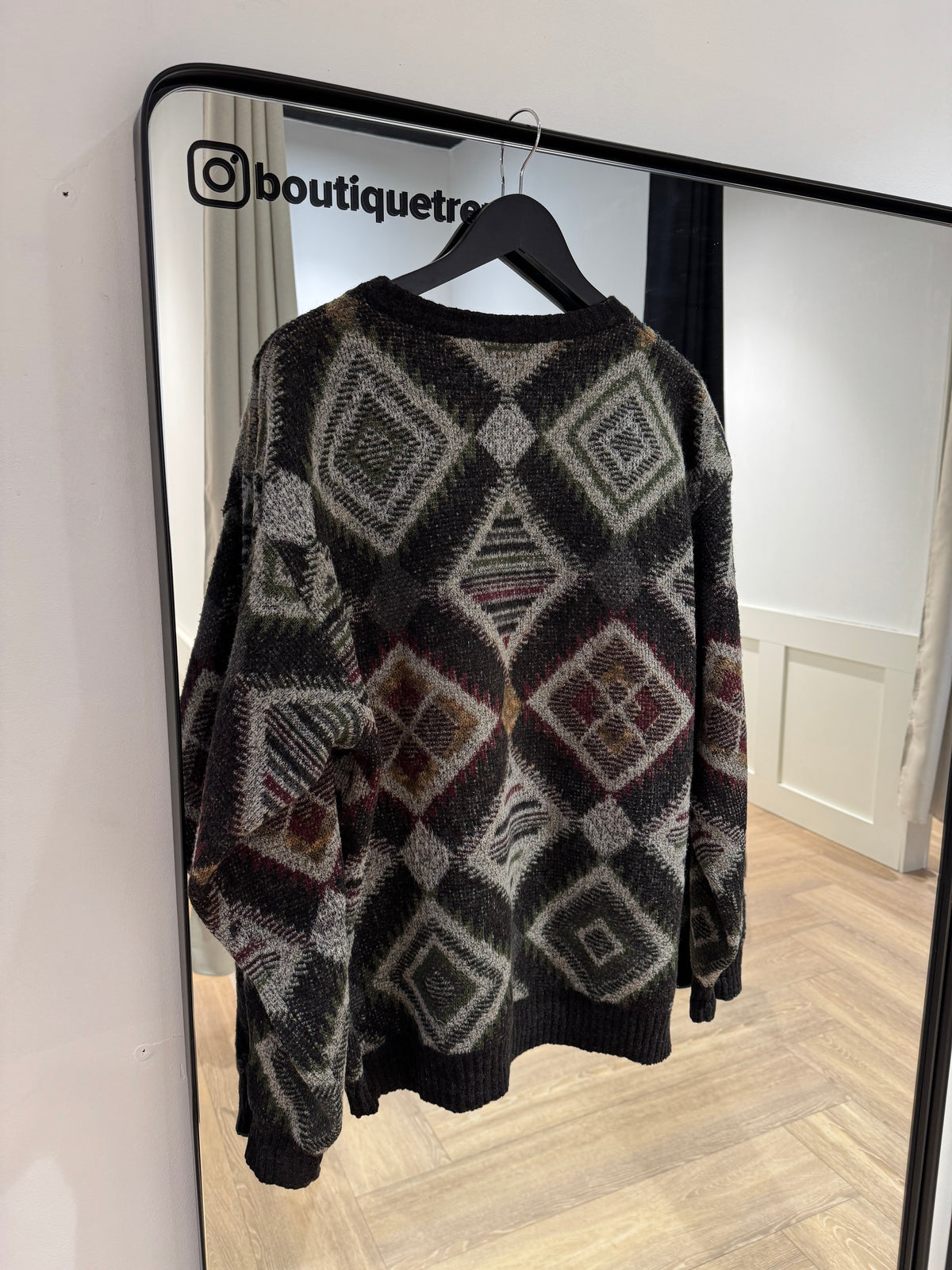 Pull mixte vintage L