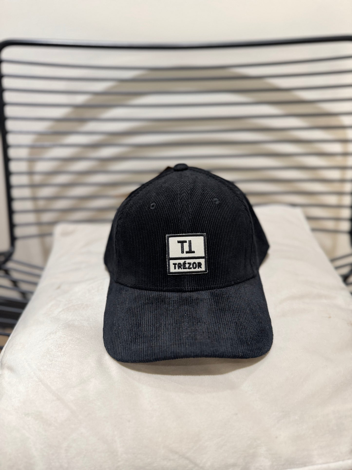 Casquette en velours Trézor