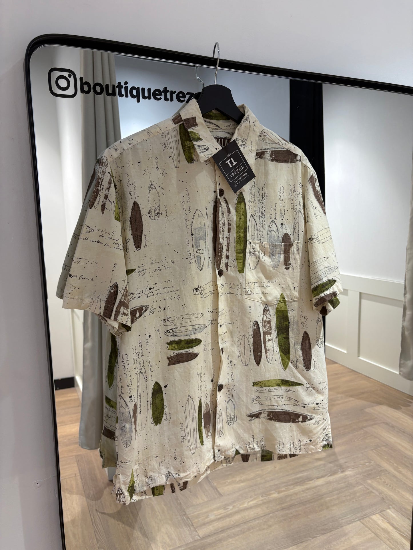 Chemise d’été Homme à motifs  S