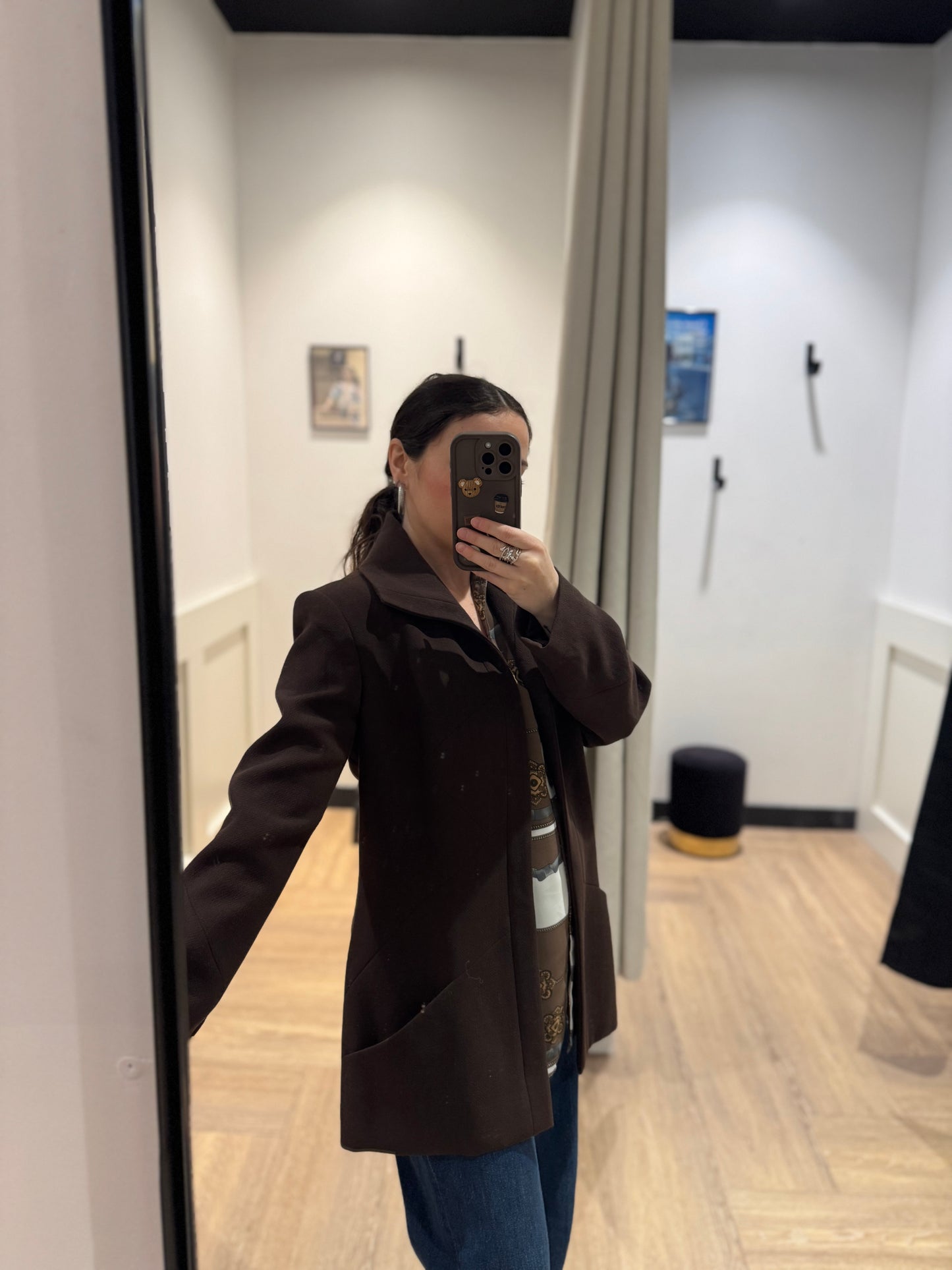 Blazer vintage marron M/L
