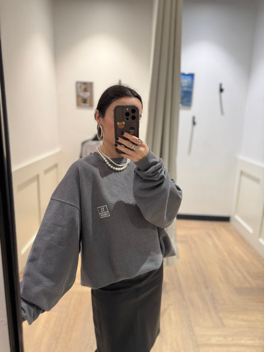 Sweat Trézor gris XL