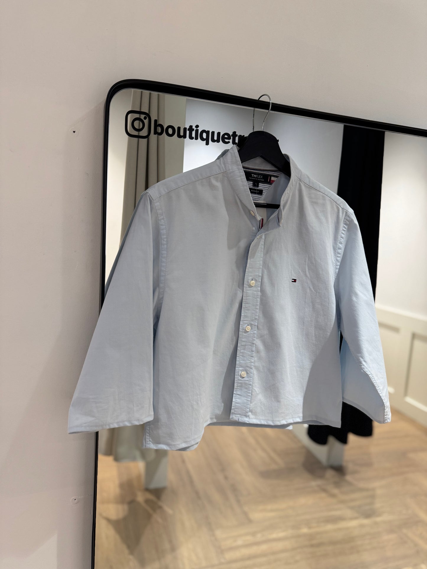 Chemise Tommy Hilfiger upcyclée M/L