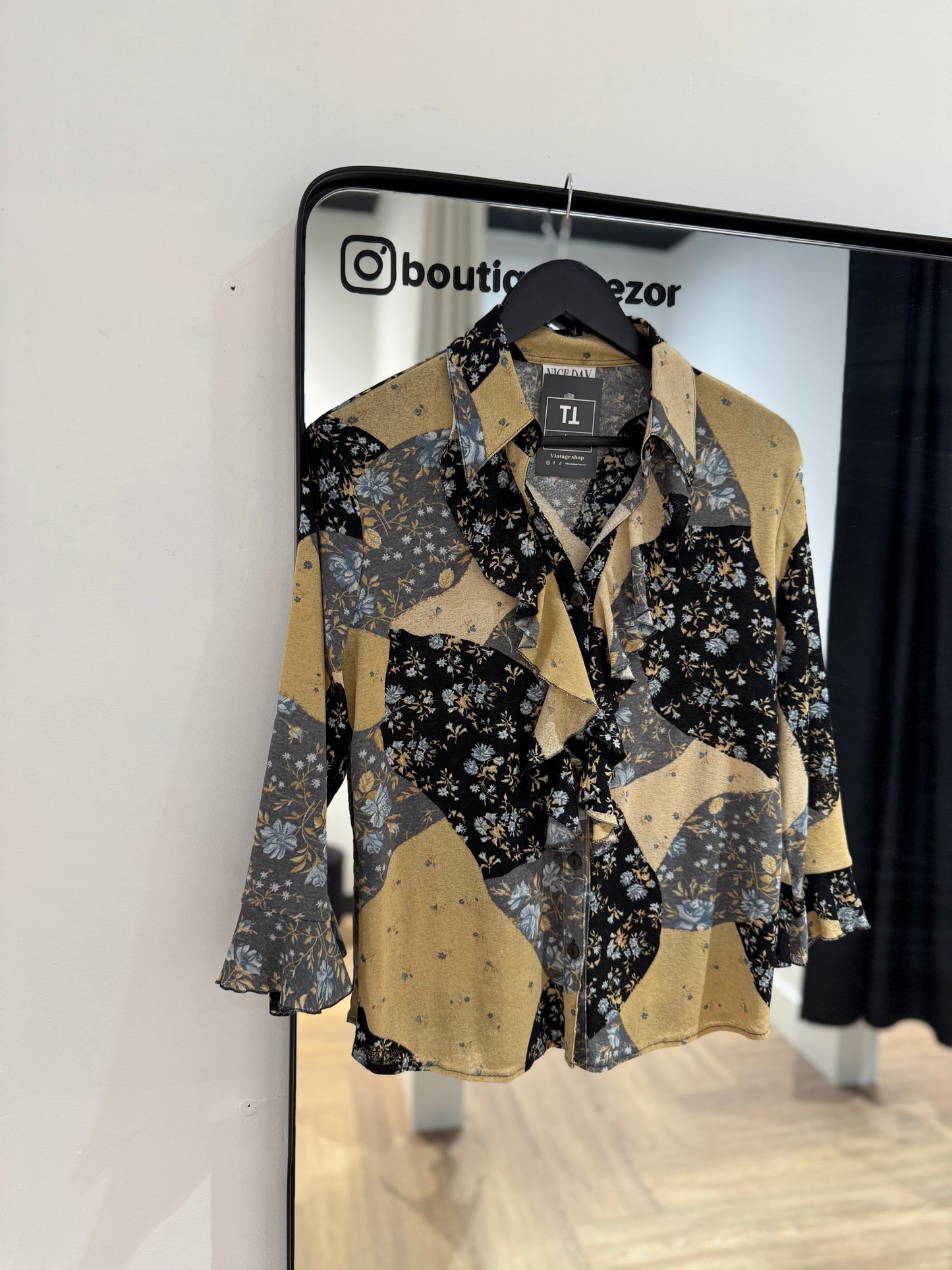 Blouse à motifs M