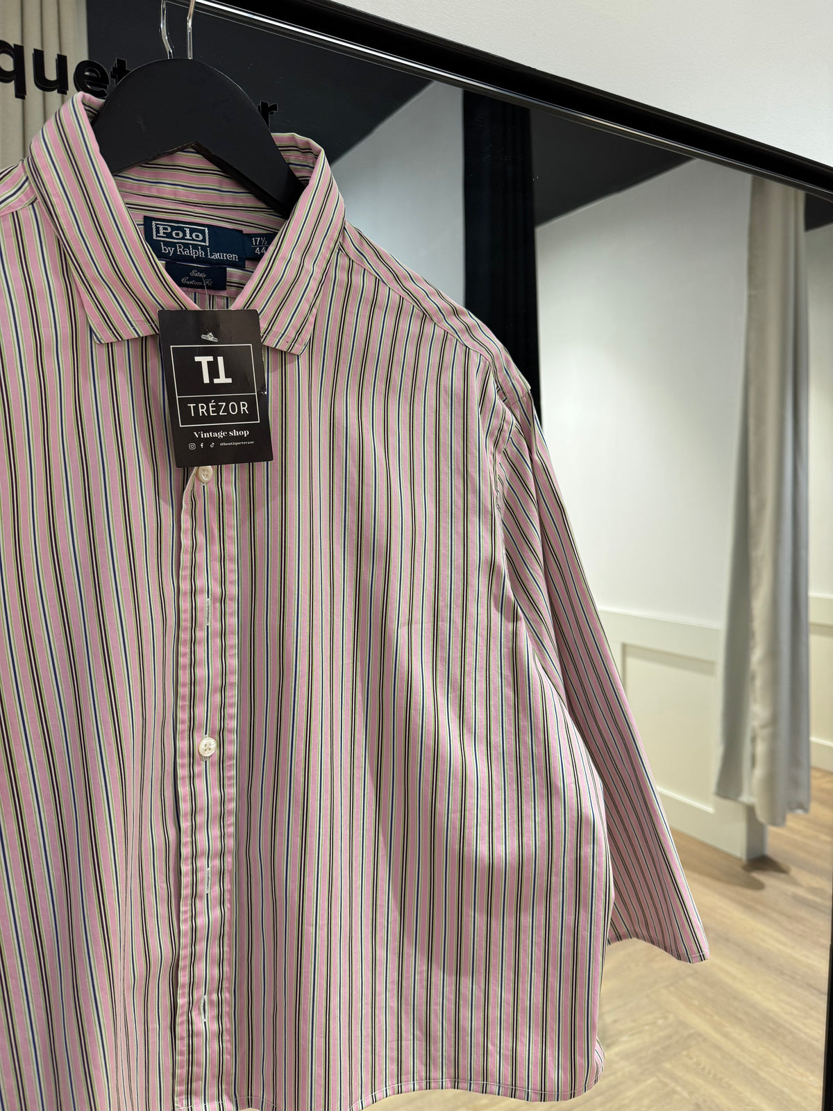 Chemise à rayures Ralph Lauren XL