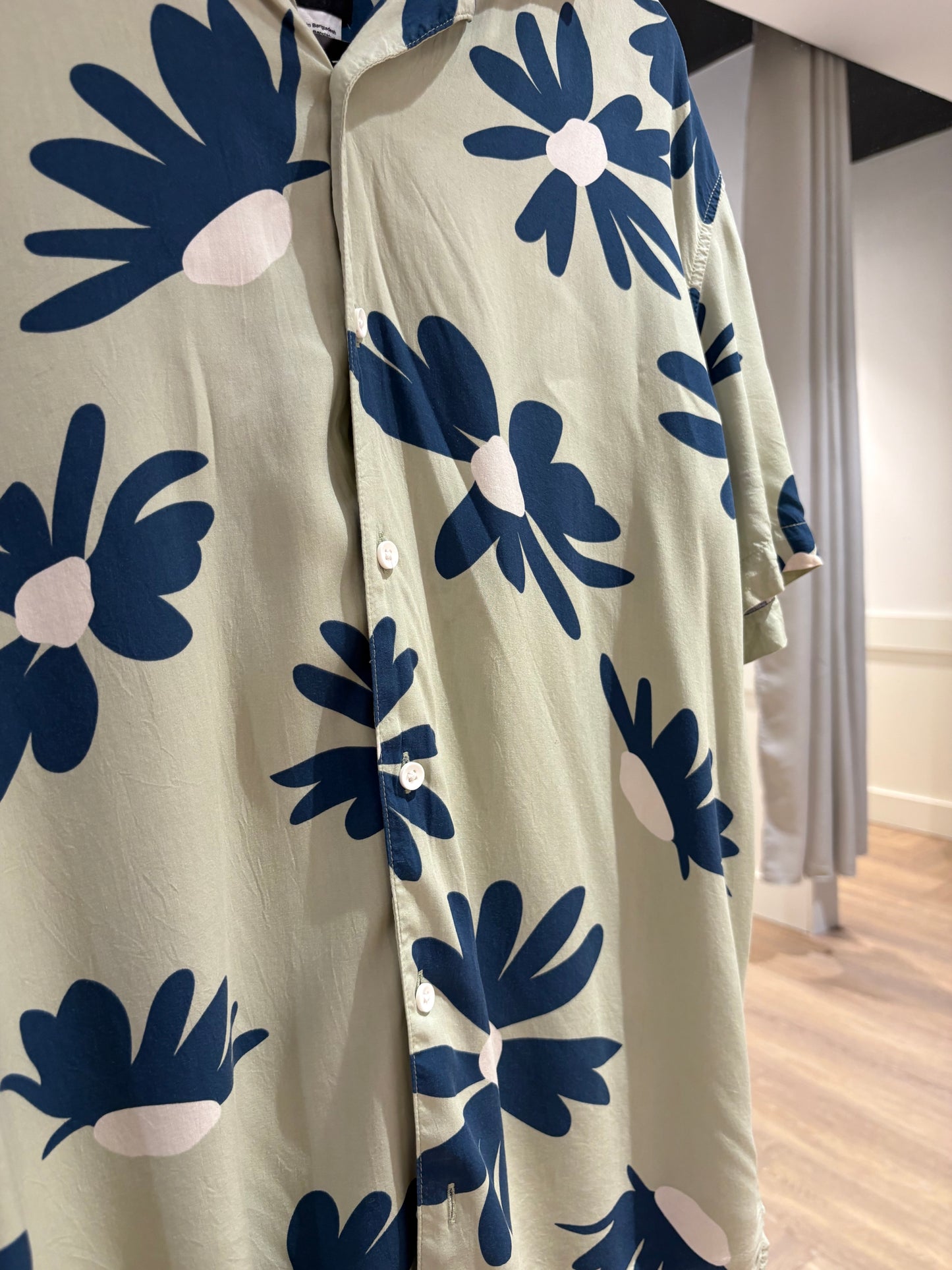 Chemise d’été homme à fleurs M