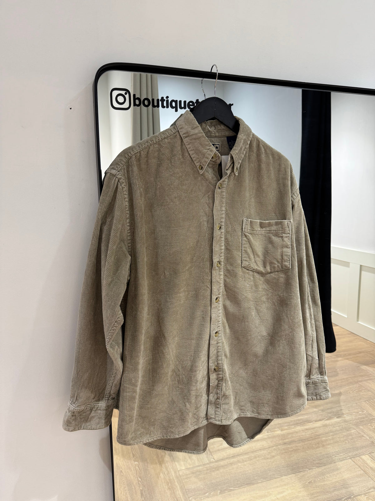 Chemise en velours L