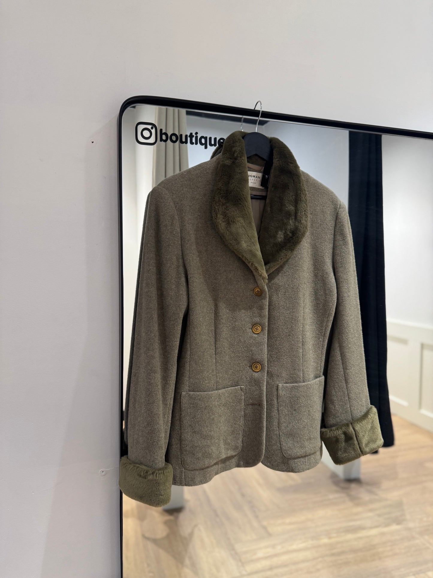 Veste vintage en laine S