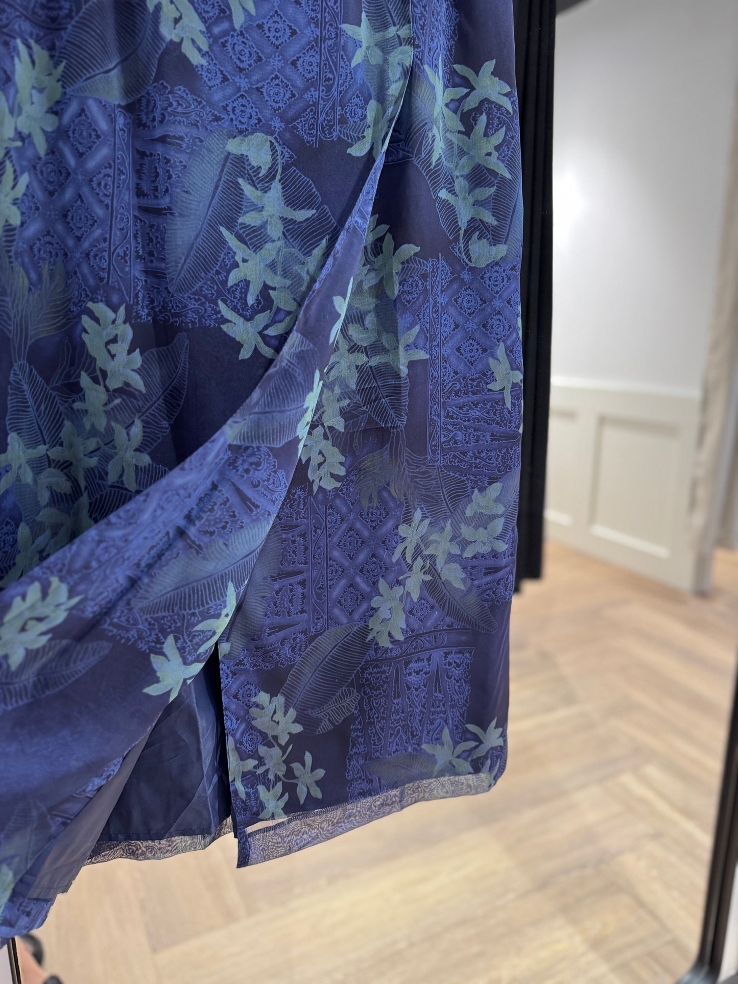 Jupe vintage à fleurs 44