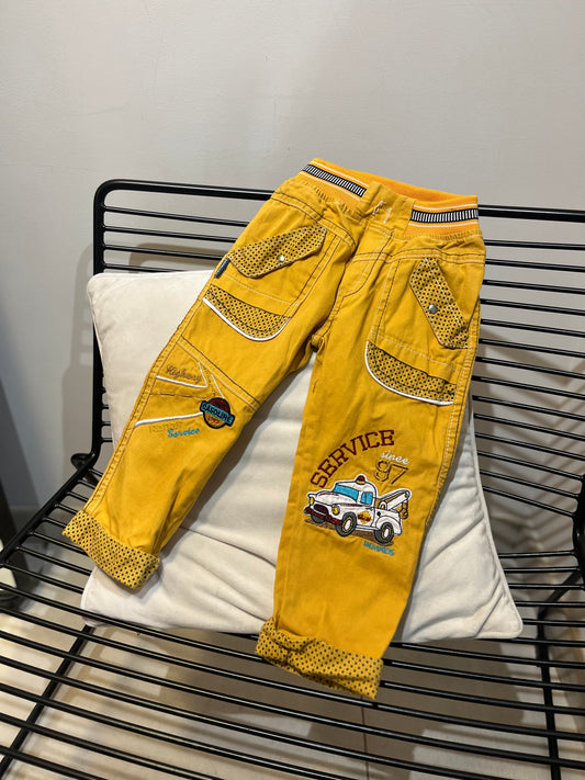 Pantalon jaune 3 ans