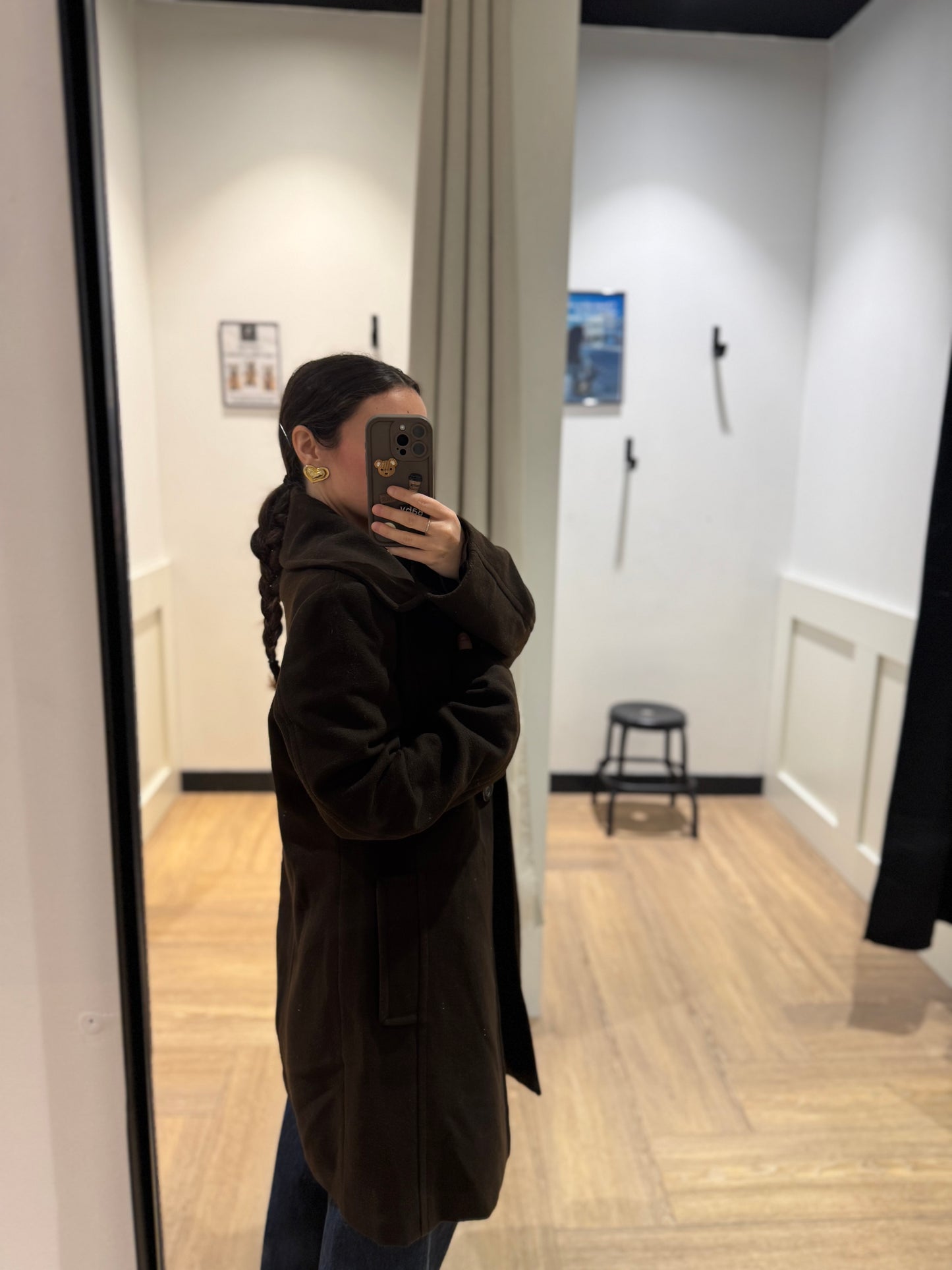 Manteau Benetton marron M