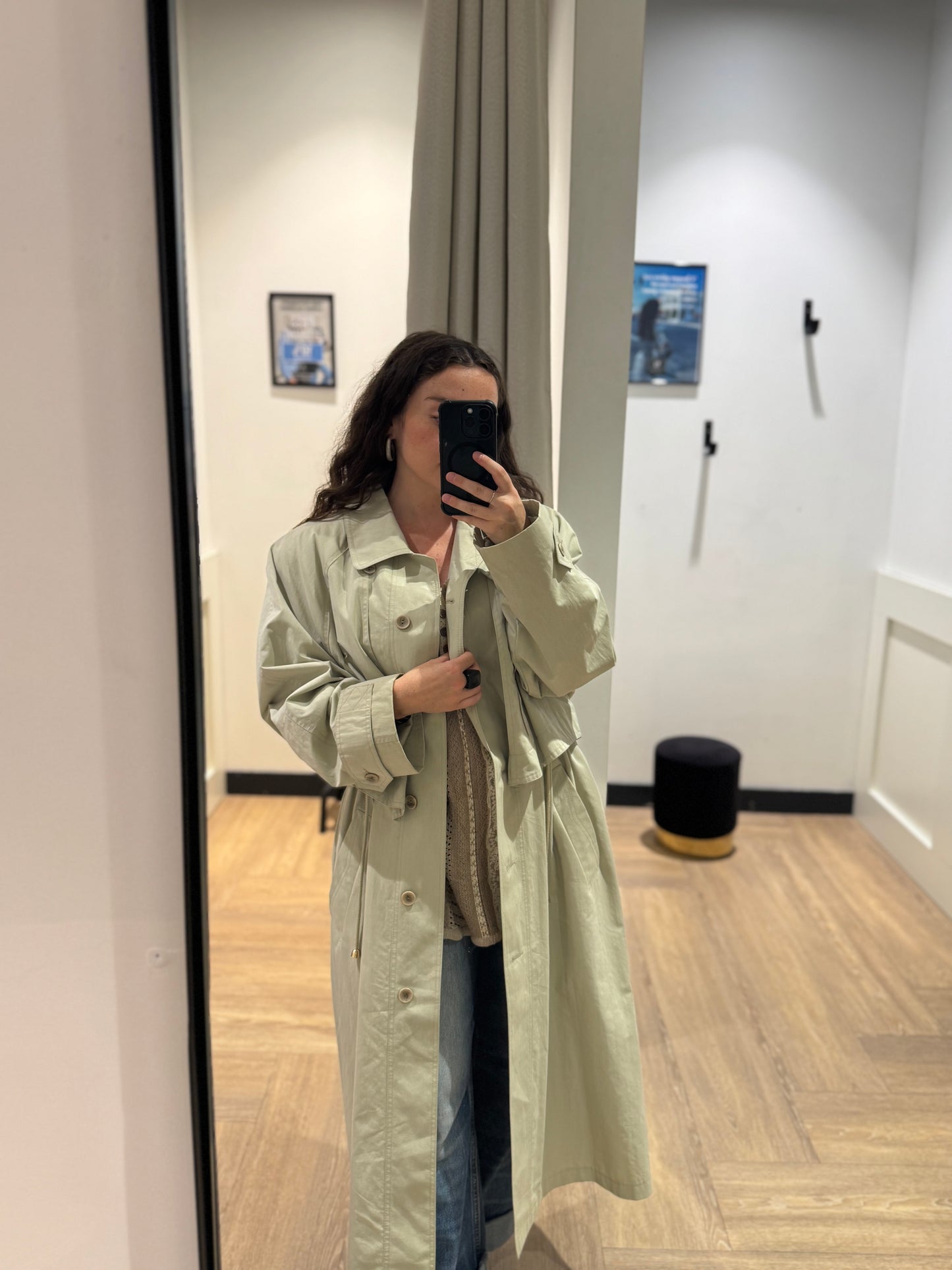 Trench vintage beige M