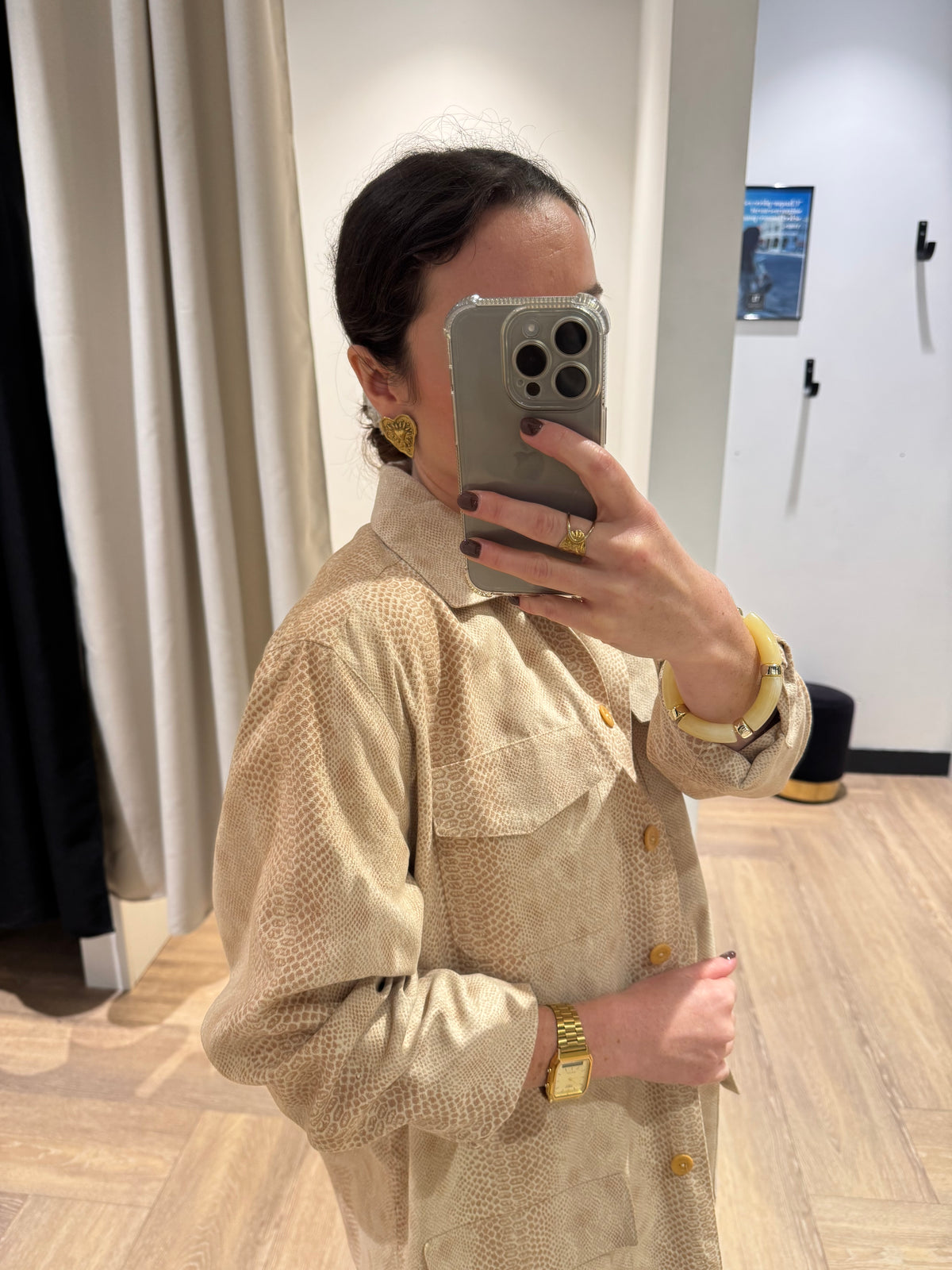 Veste vintage python M