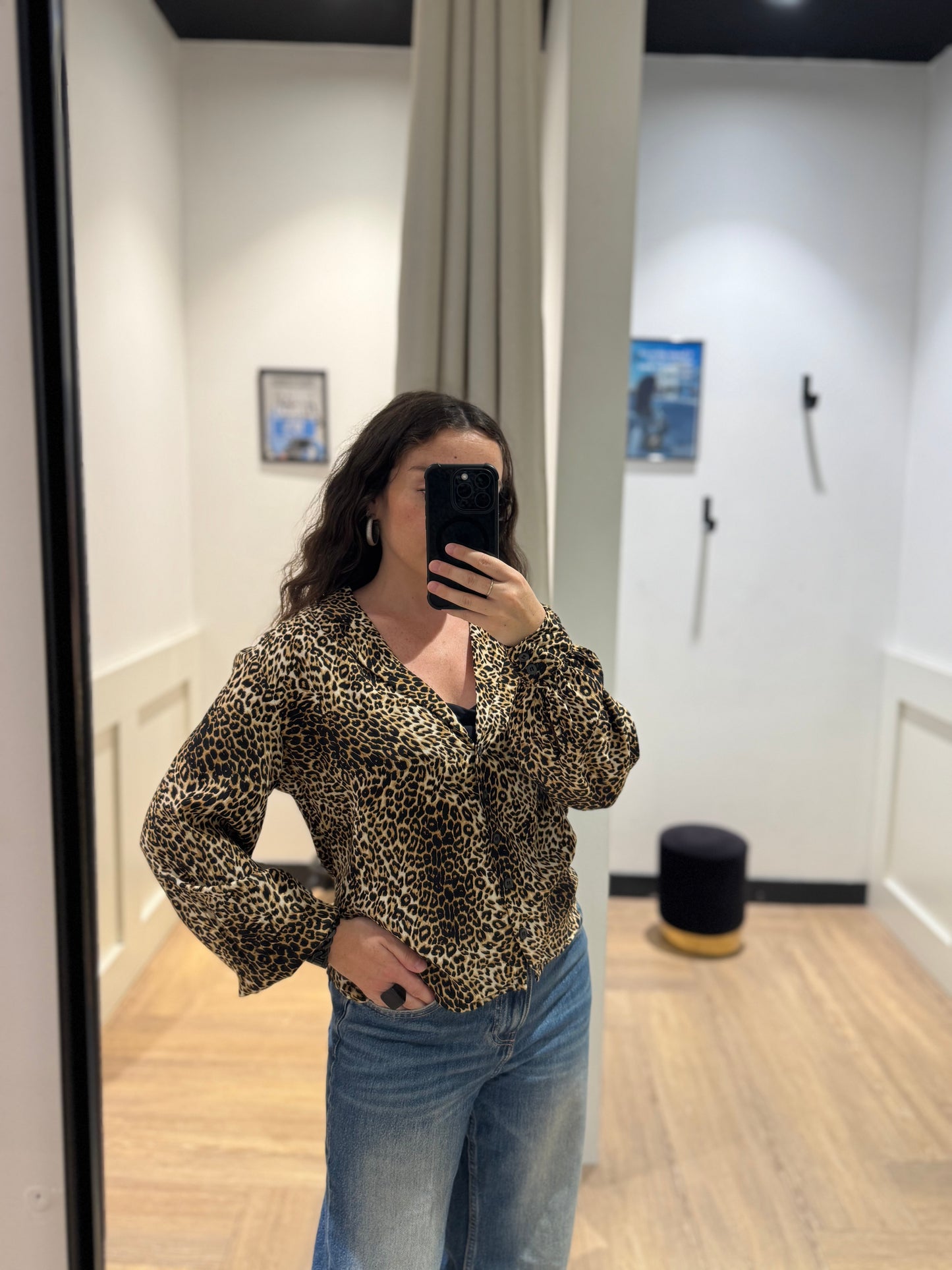 Blouse léopard Topshop XS