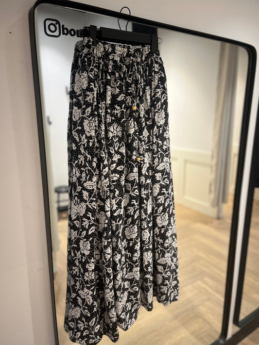 Jupe longue à motifs L