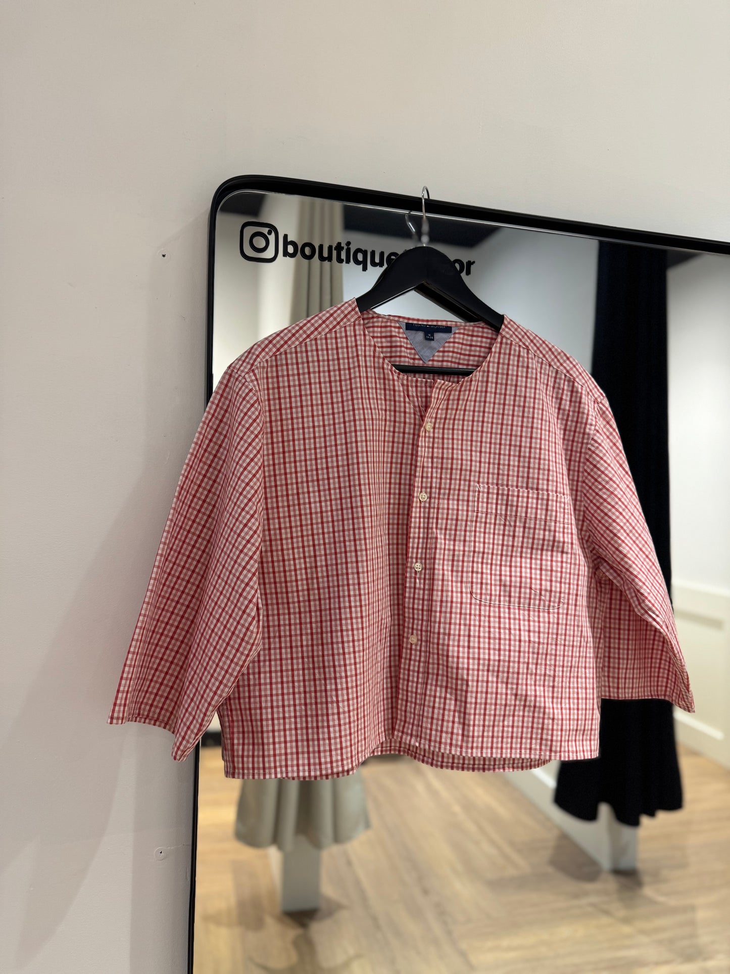 Chemise upcyclée Tommy Hilfiger L