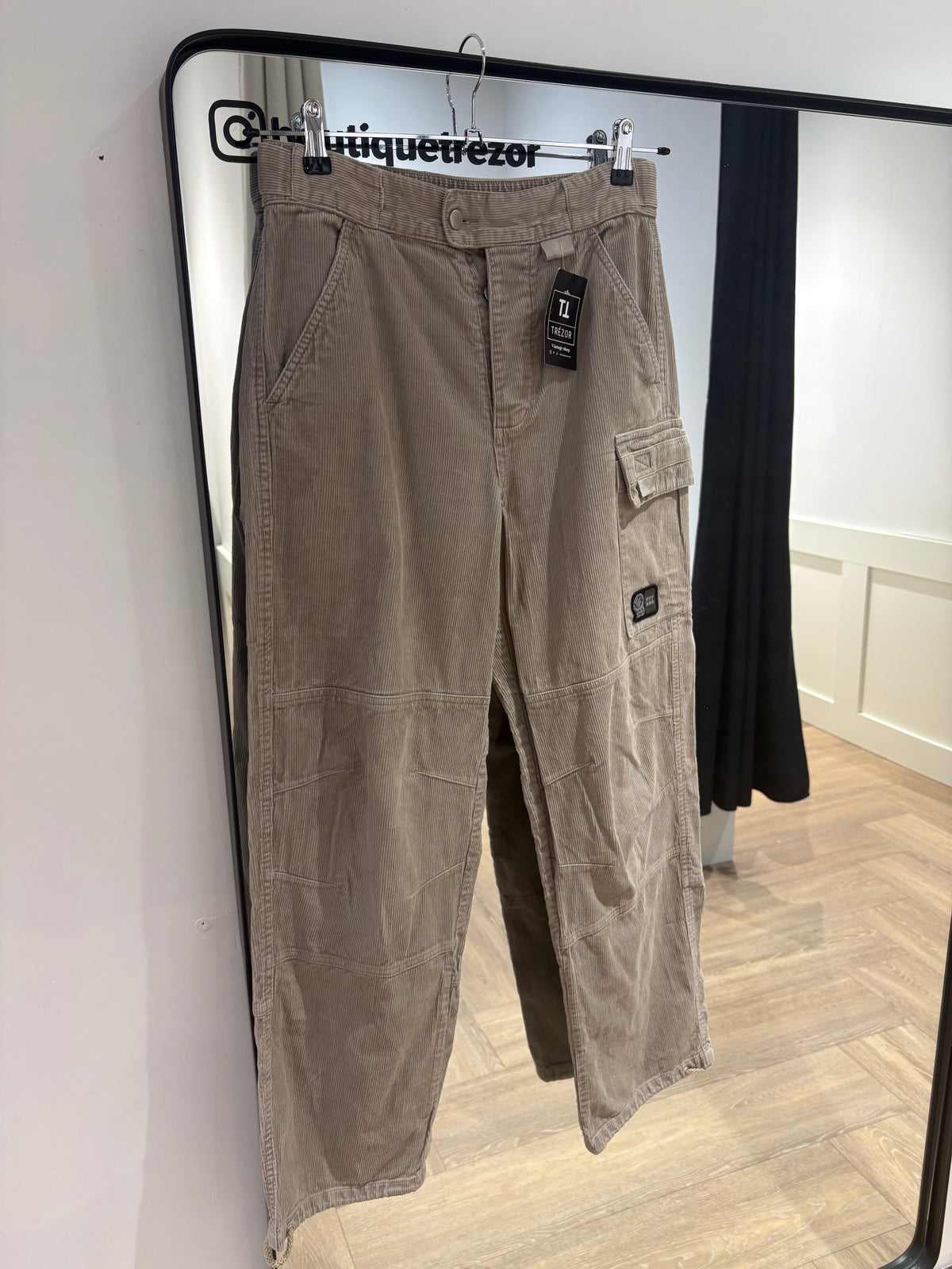 Pantalon en velours vintage 38
