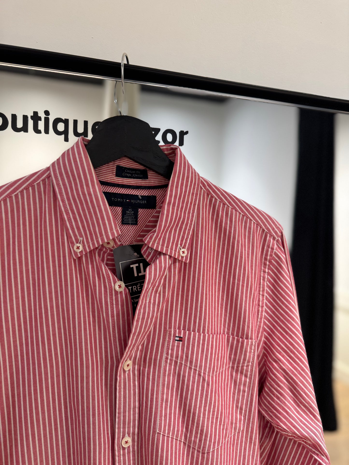 Chemise Tommy Hilfiger à rayures XS