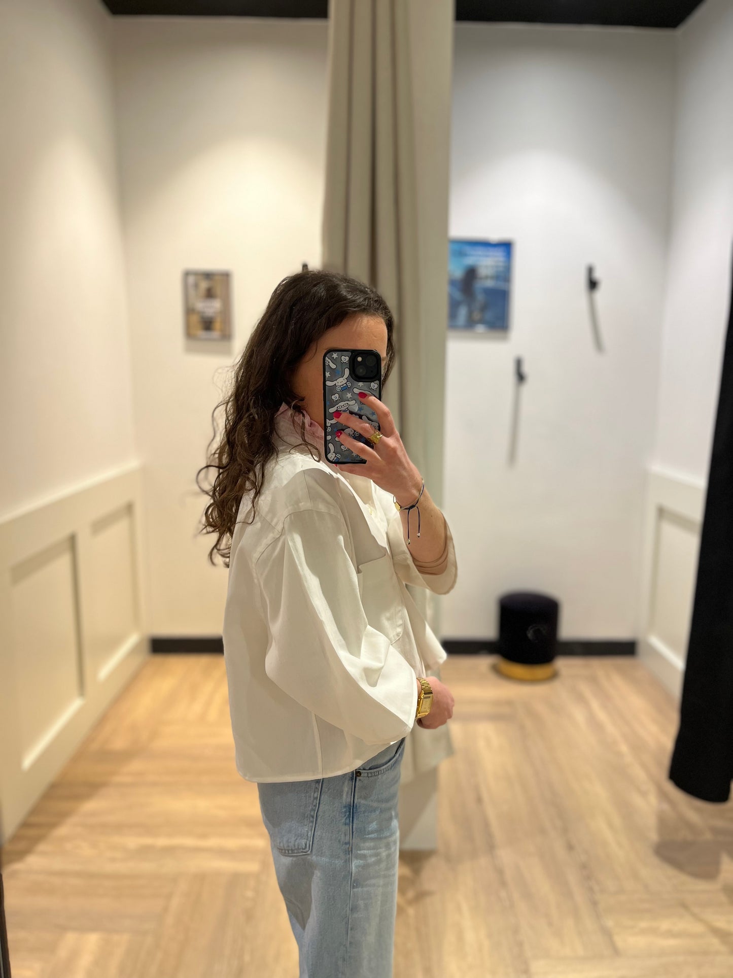 Chemise upcyclée Tommy Hilfiger S
