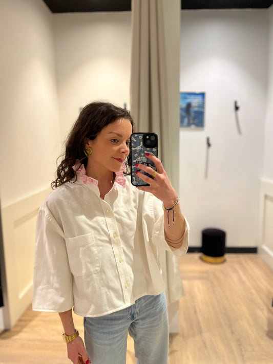 Chemise upcyclée Tommy Hilfiger S