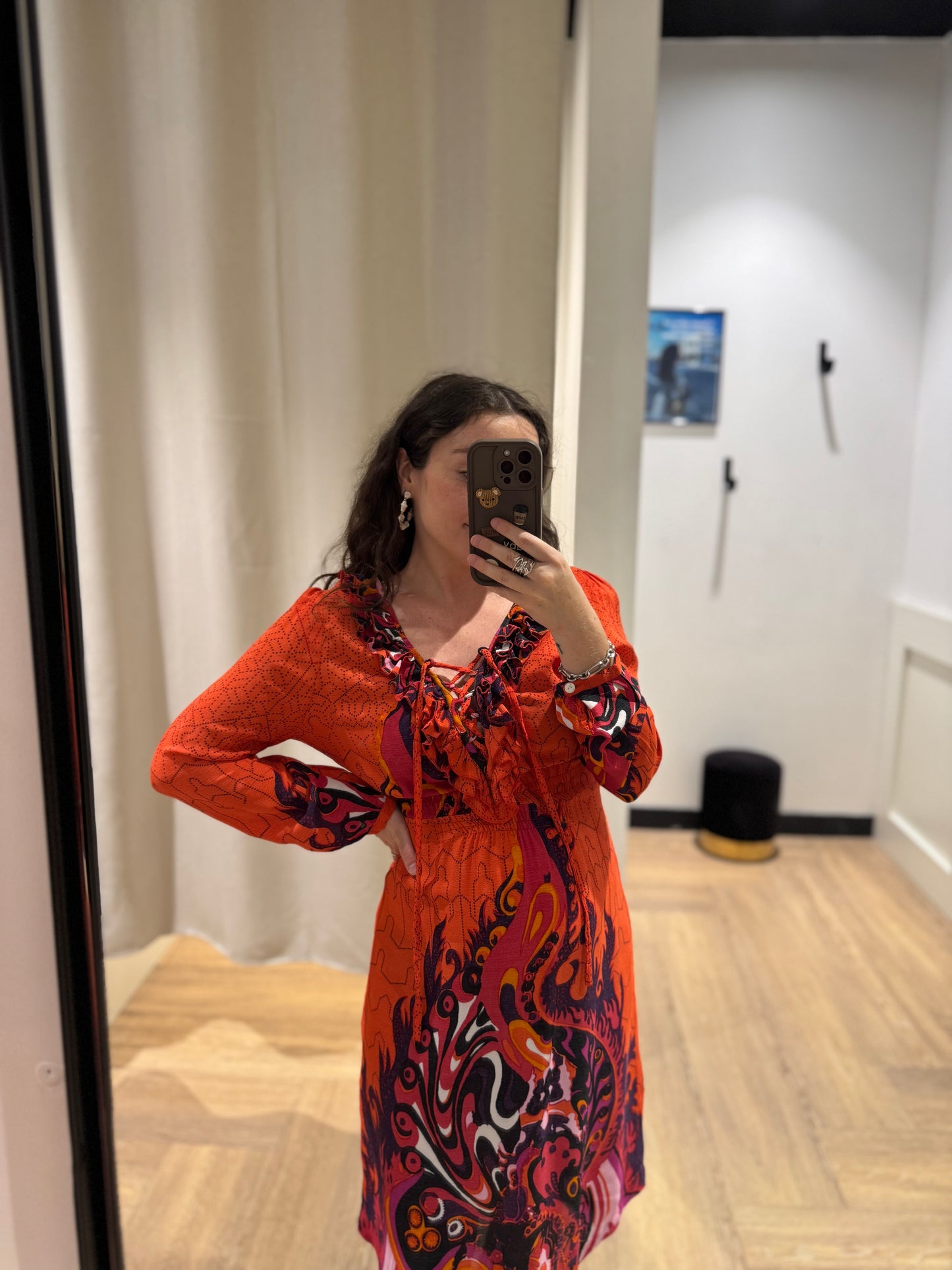 Robe légère à motifs M