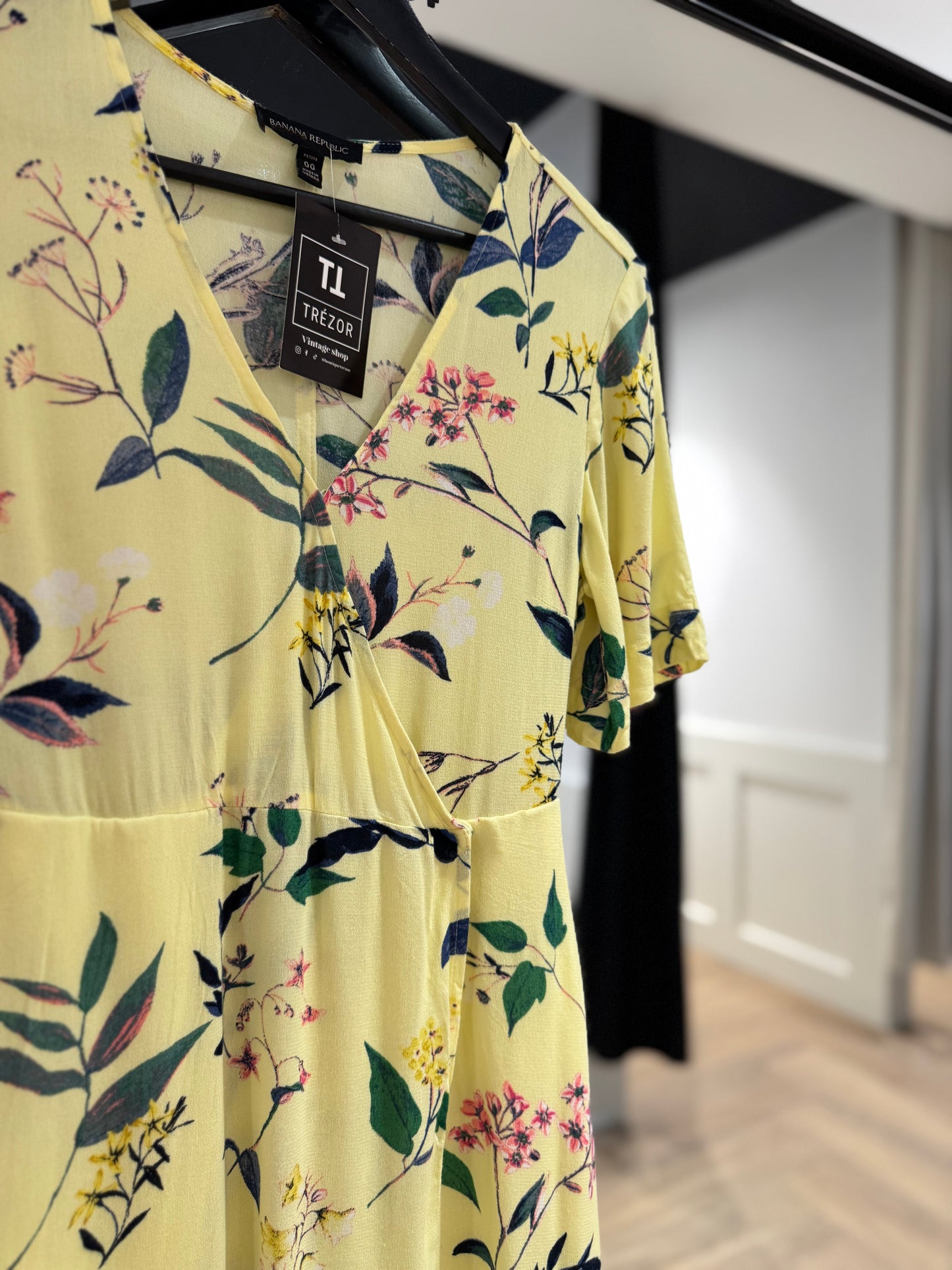 Robe d’été à fleurs XS