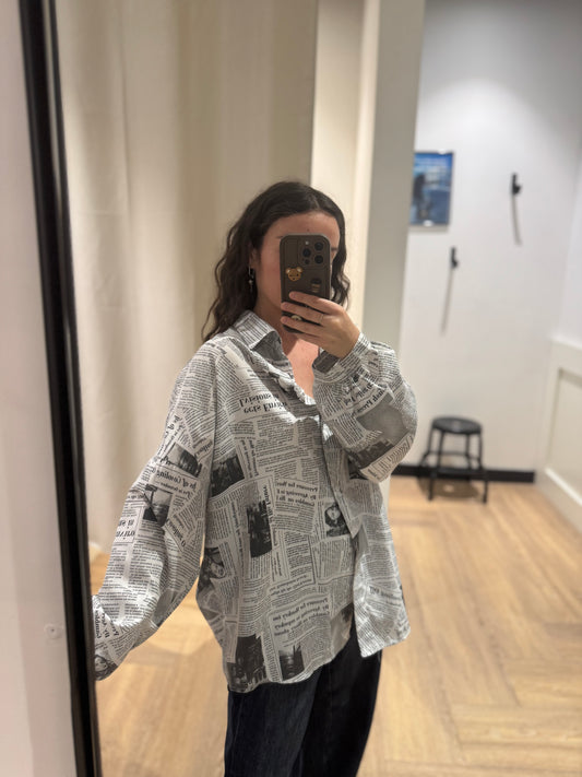 Blouse à motifs XL