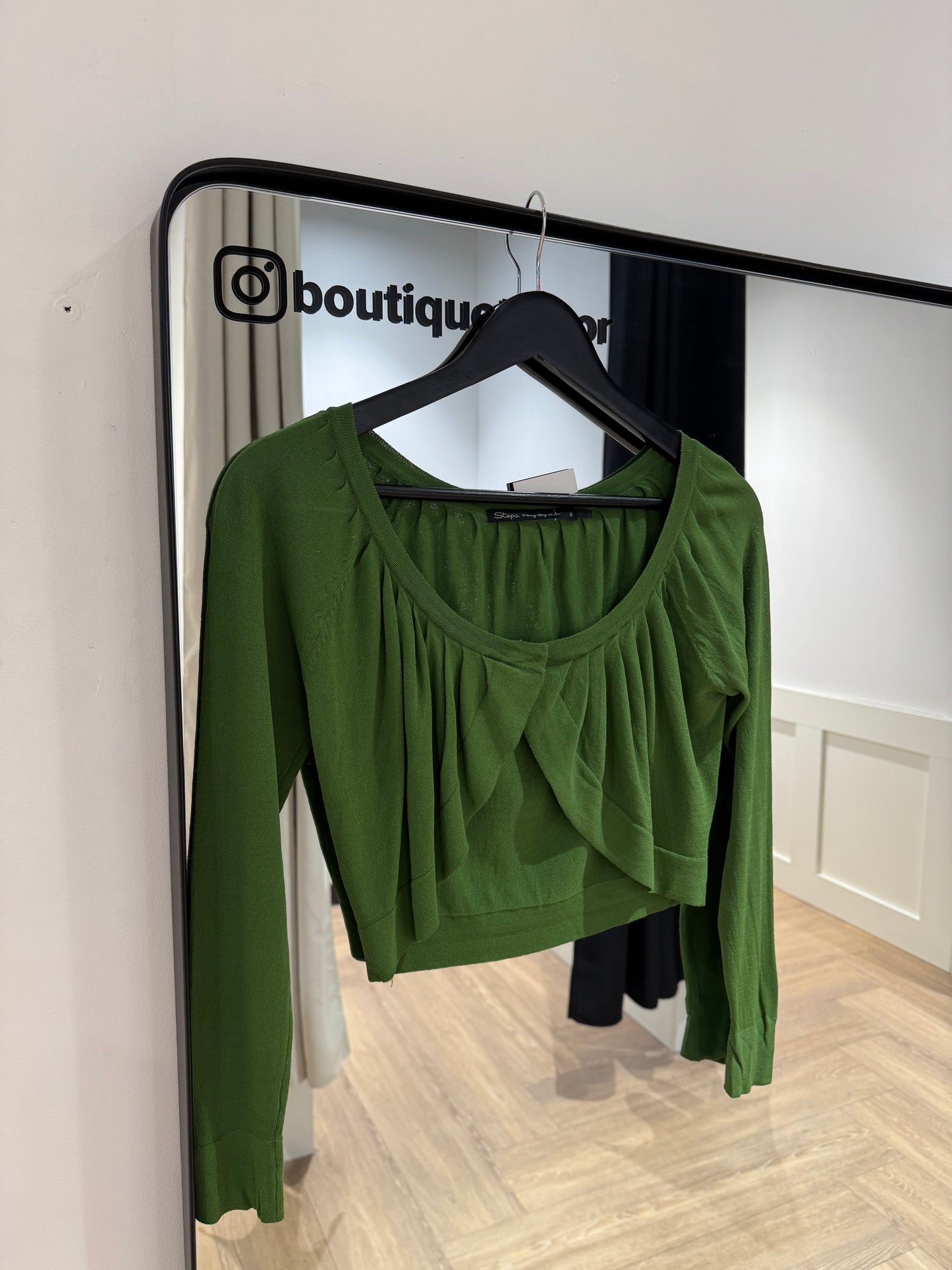 Cardigan court en maille S