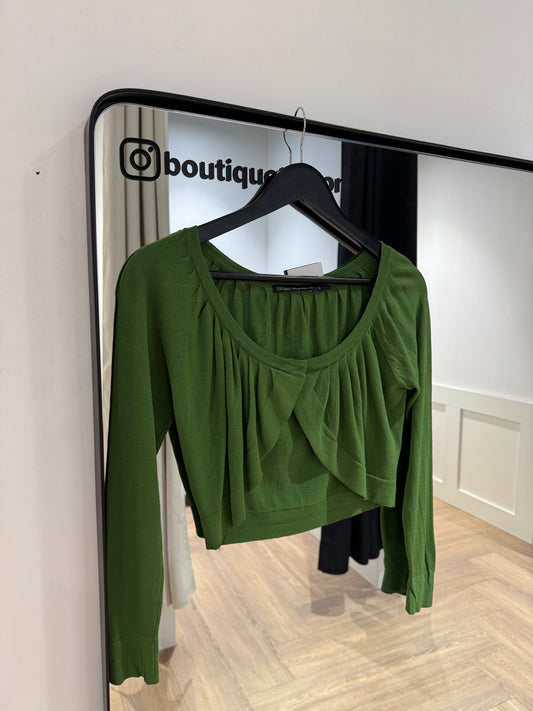 Cardigan court en maille S