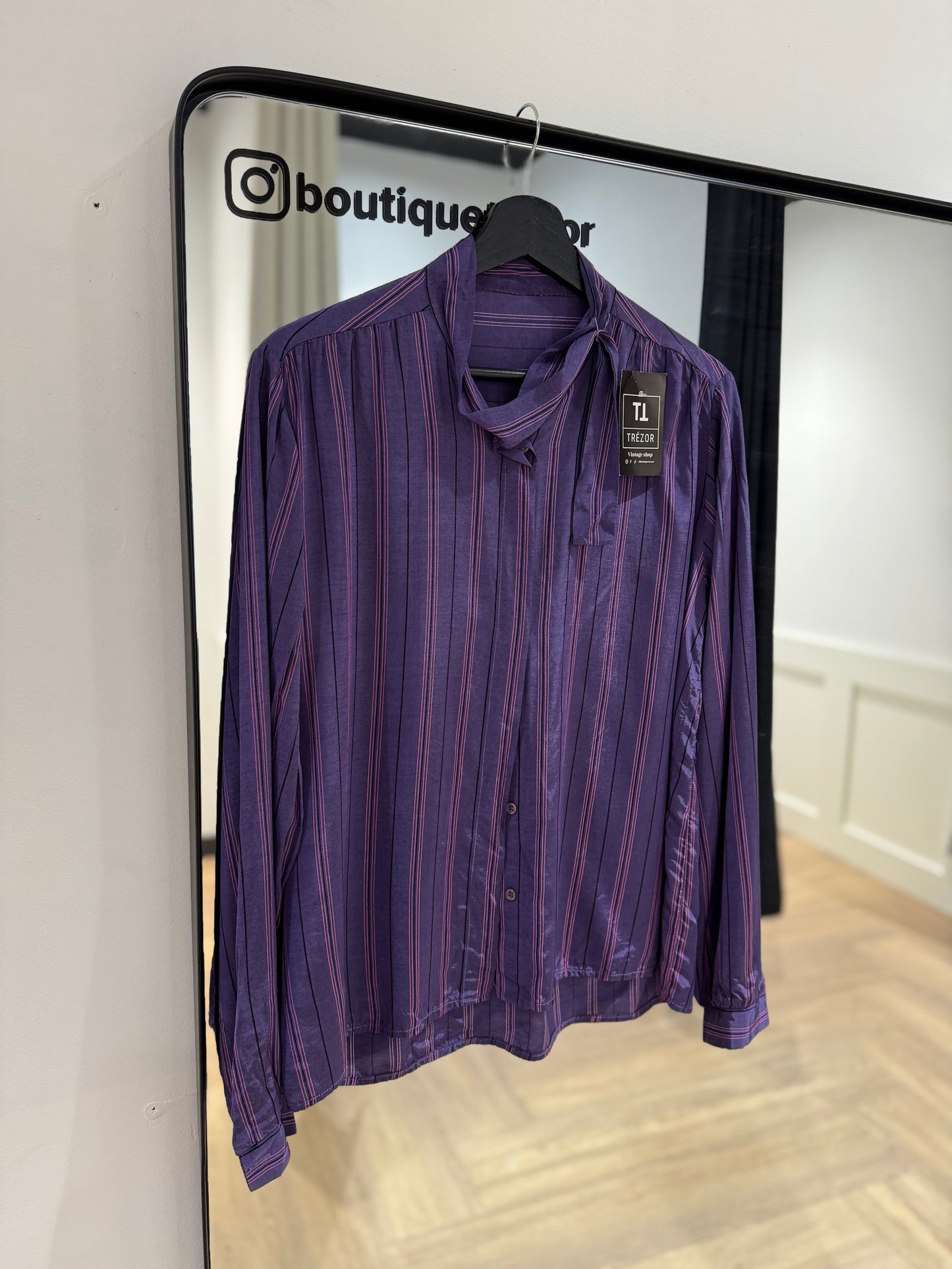 Blouse à rayures S