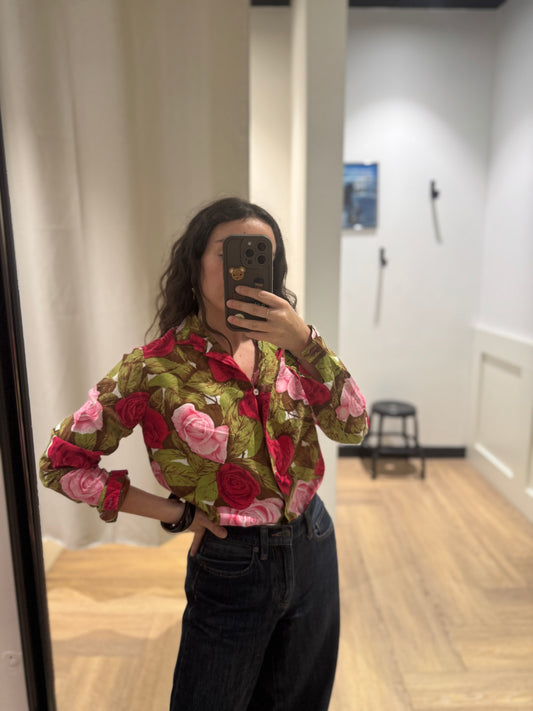 Chemise à fleurs XS/S