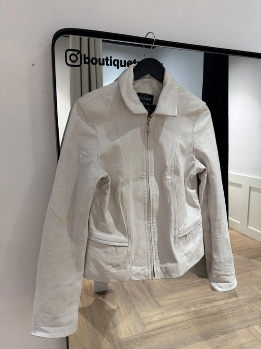 Veste en cuir vintage L