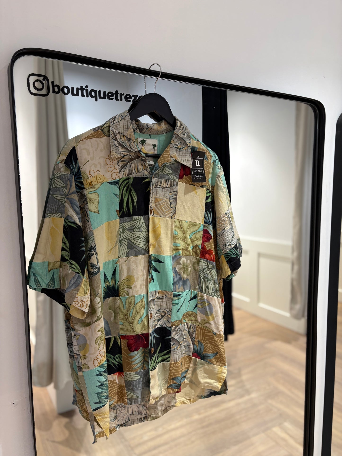 Chemise d’été Homme à motifs hawaïens M