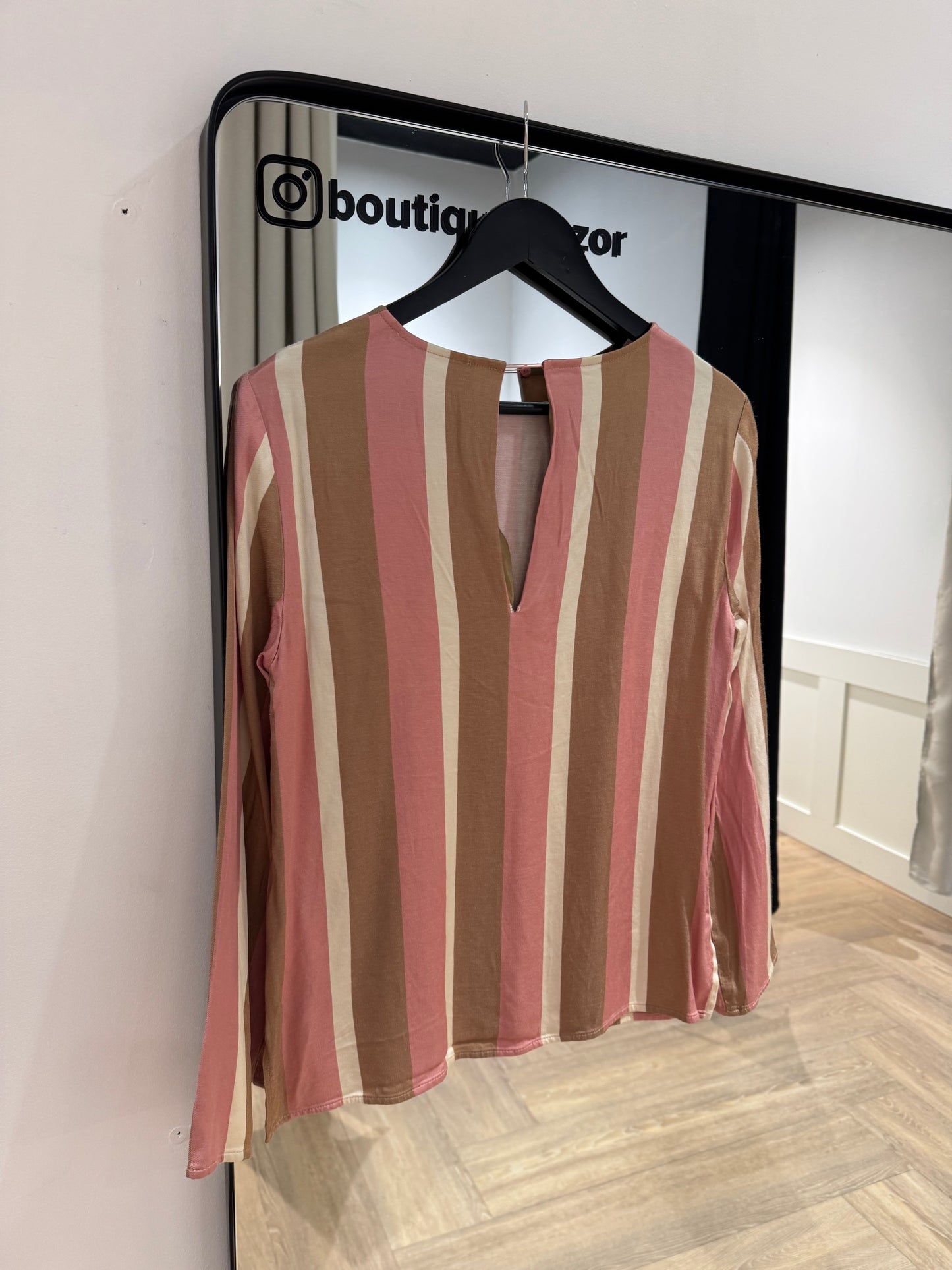 Blouse à rayures L