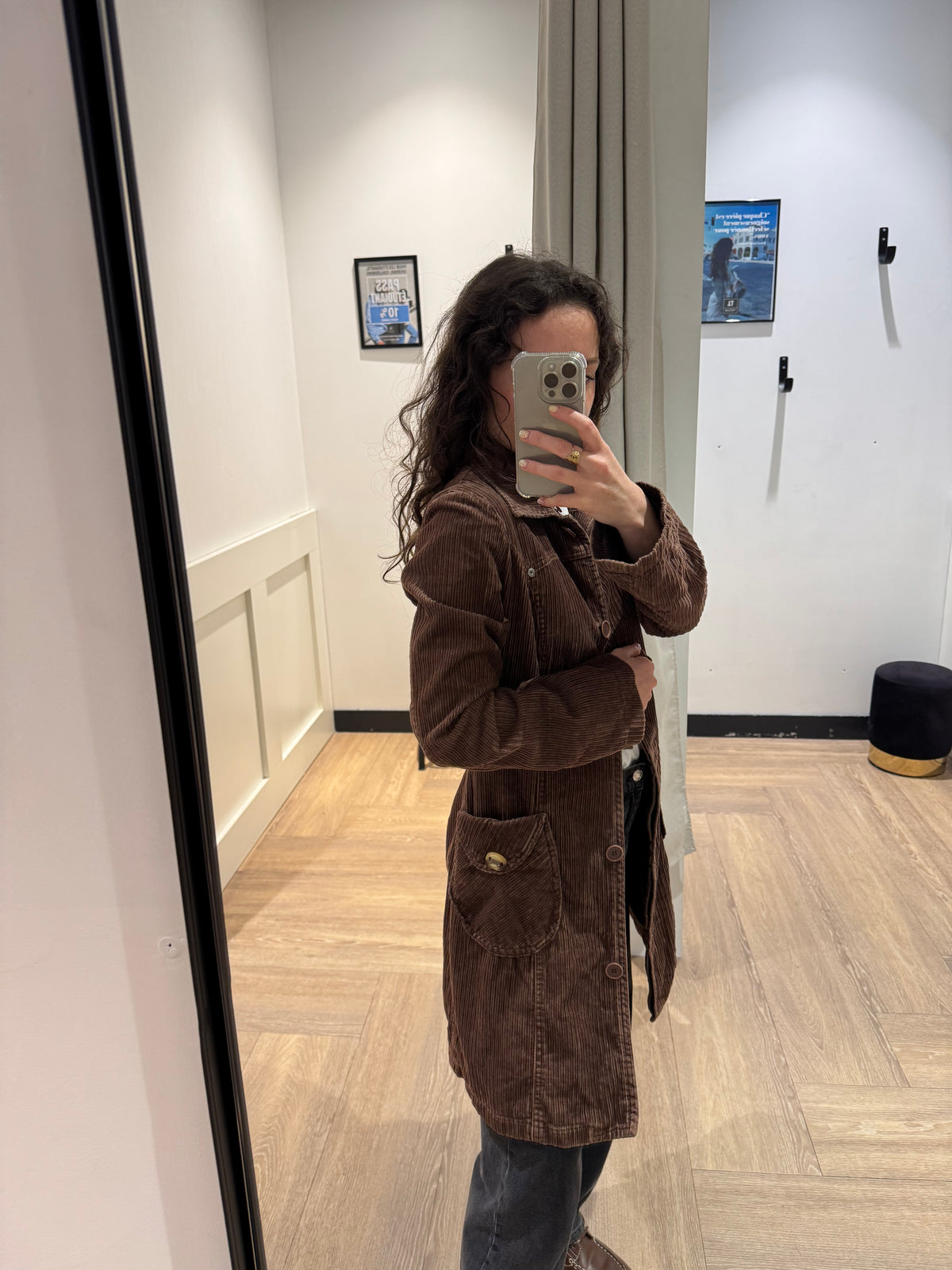 Manteau en velours S