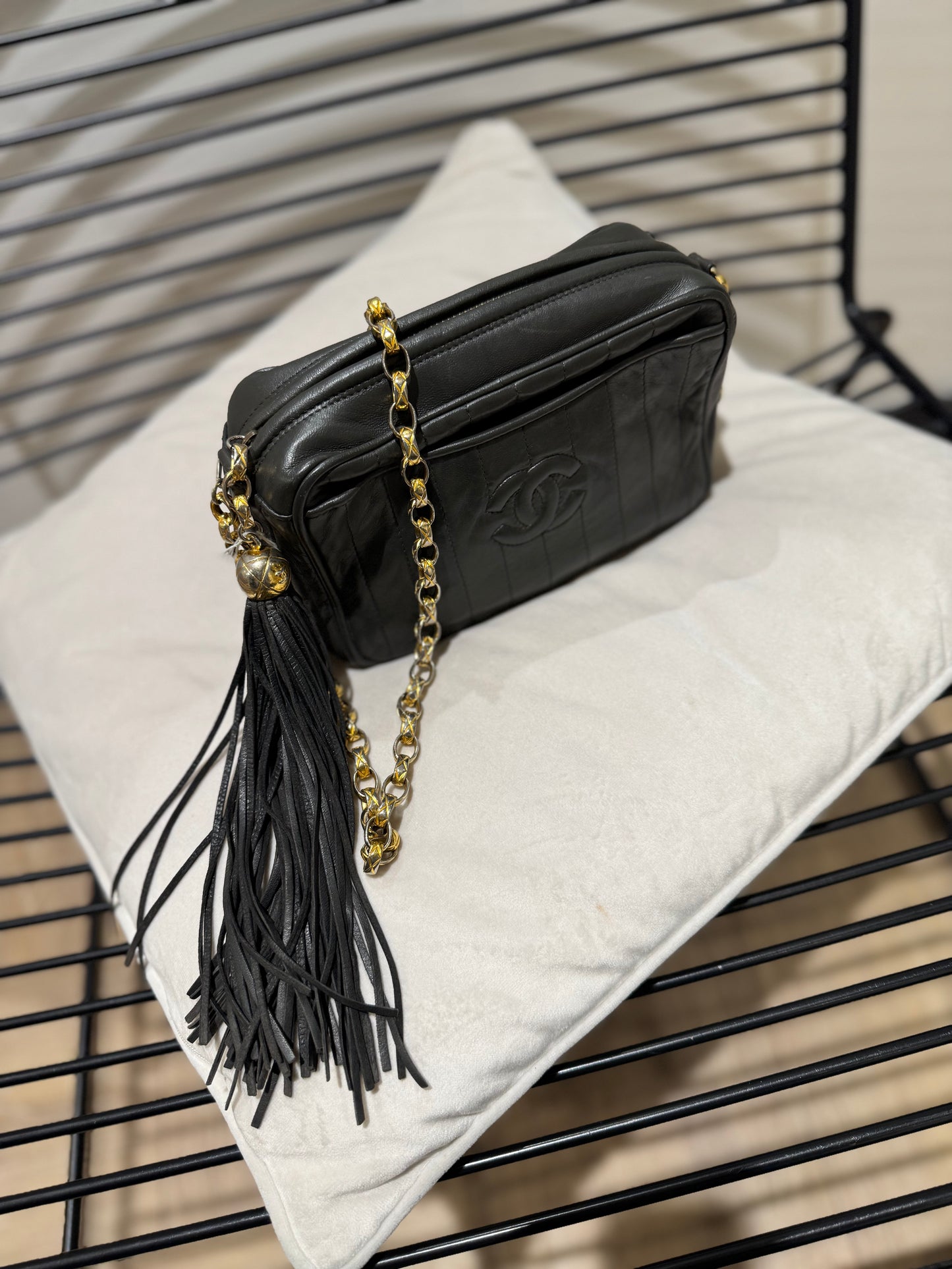 Sac Chanel bandoulière en cuir