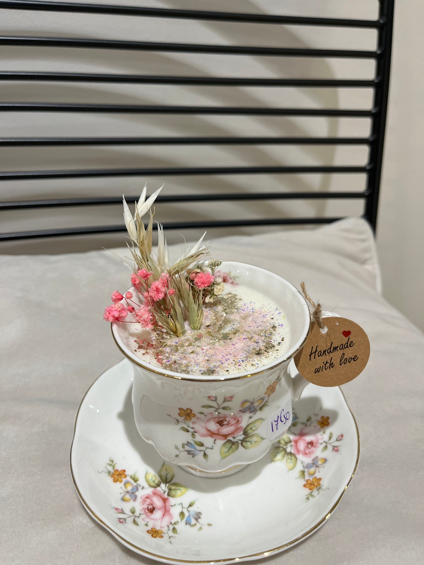 Bougie tasse vintage « Amore » Fairycandle