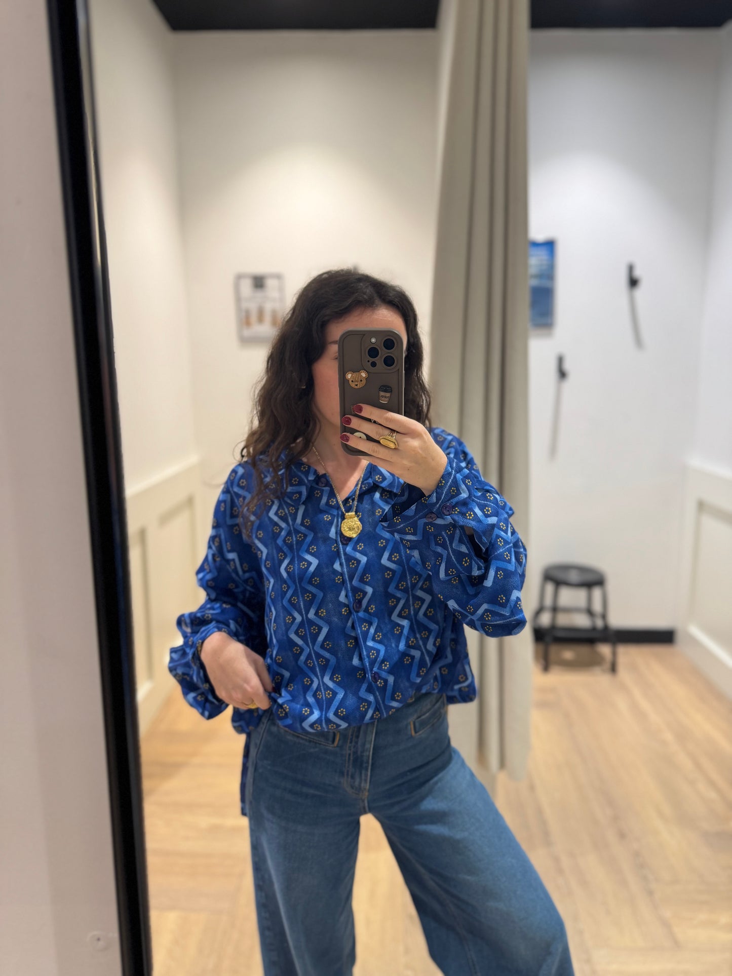Blouse à motifs XXL