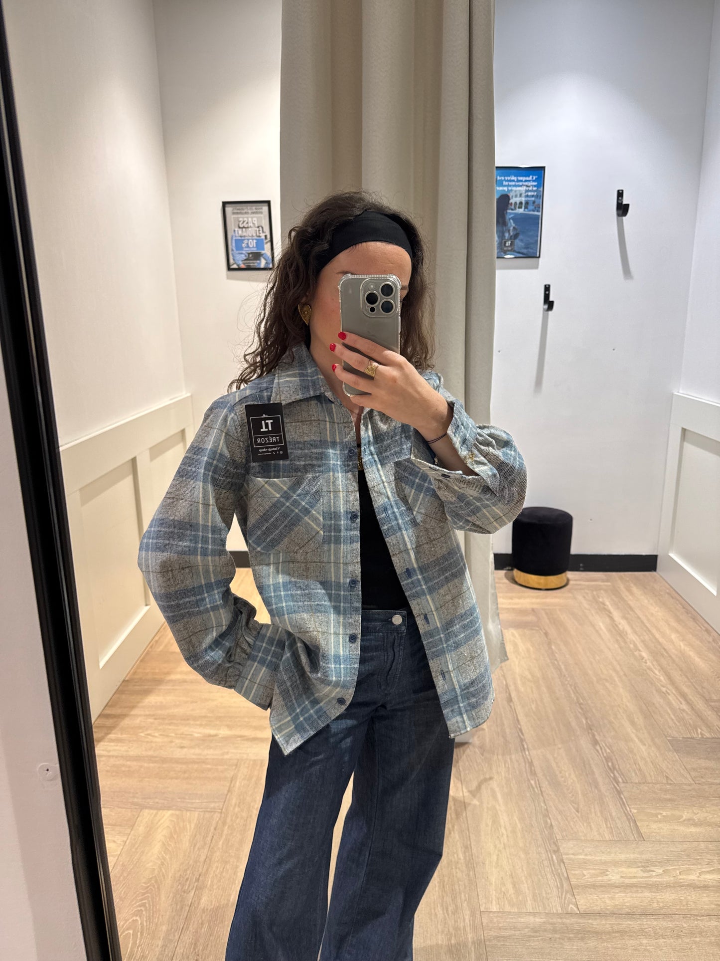 Chemise à carreaux S/M