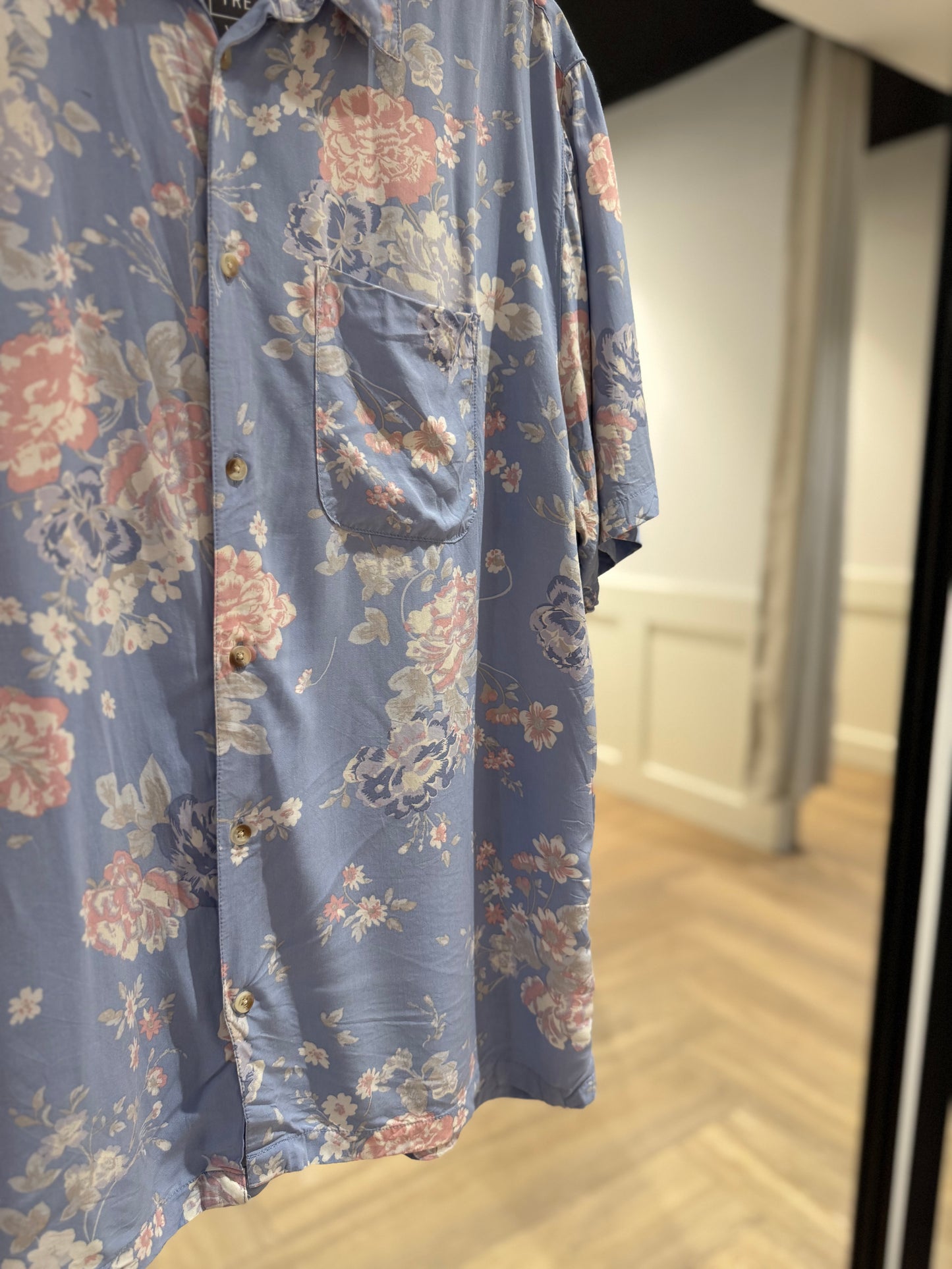Chemise d’été à motifs fleurs L