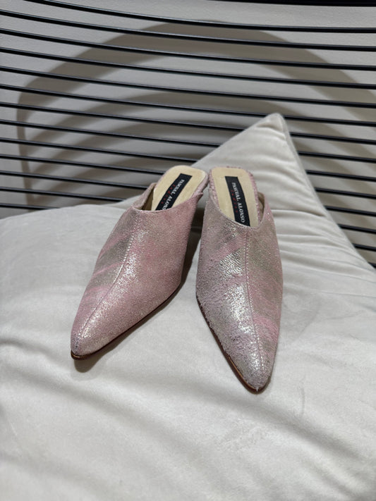 Mules vintage à talons 36