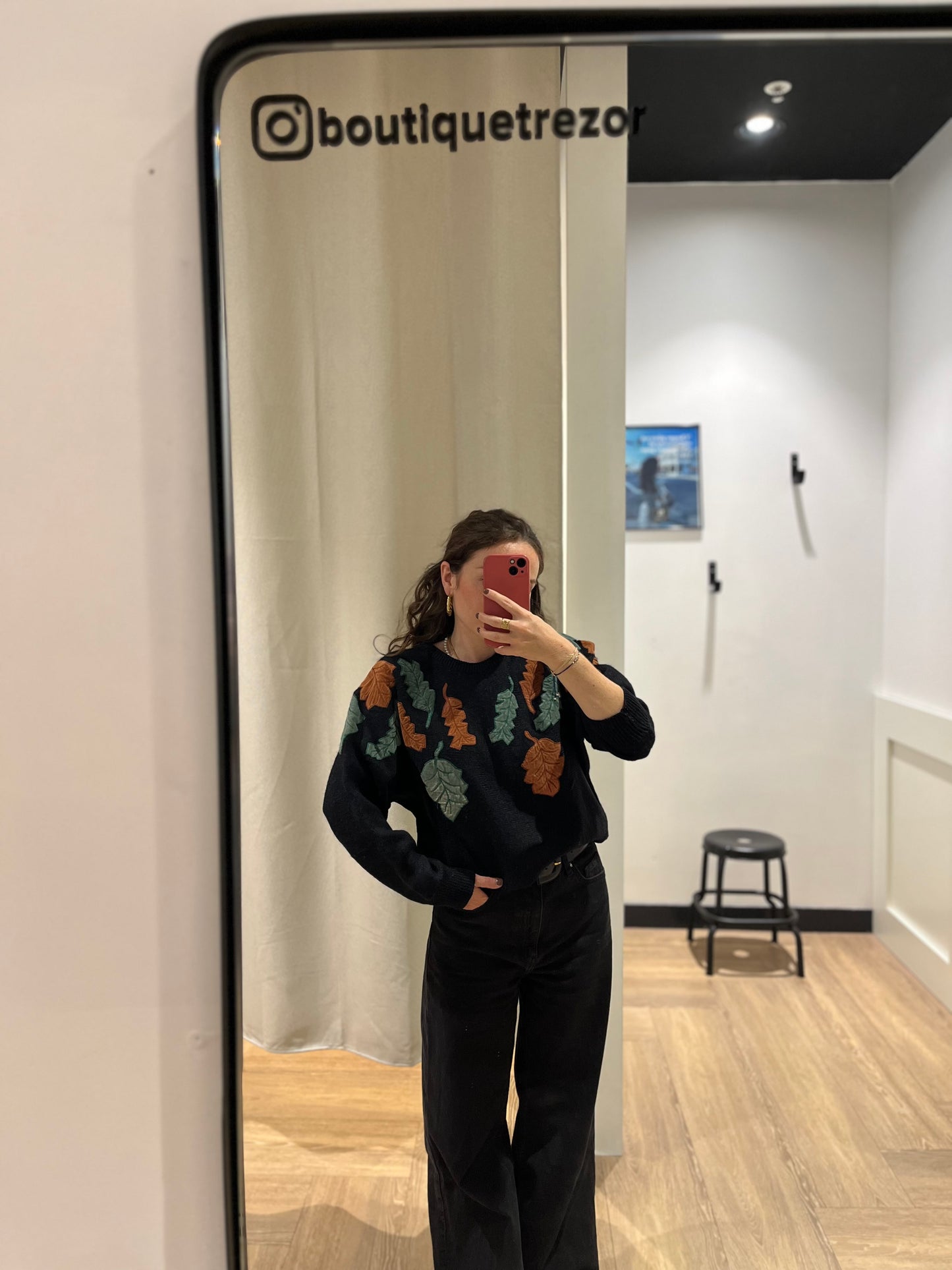 Pull à motifs S/M
