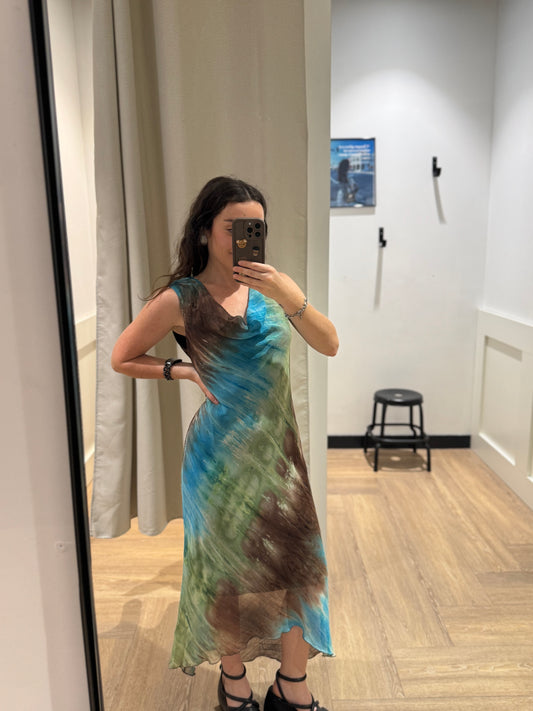 Robe longue vintage M/L
