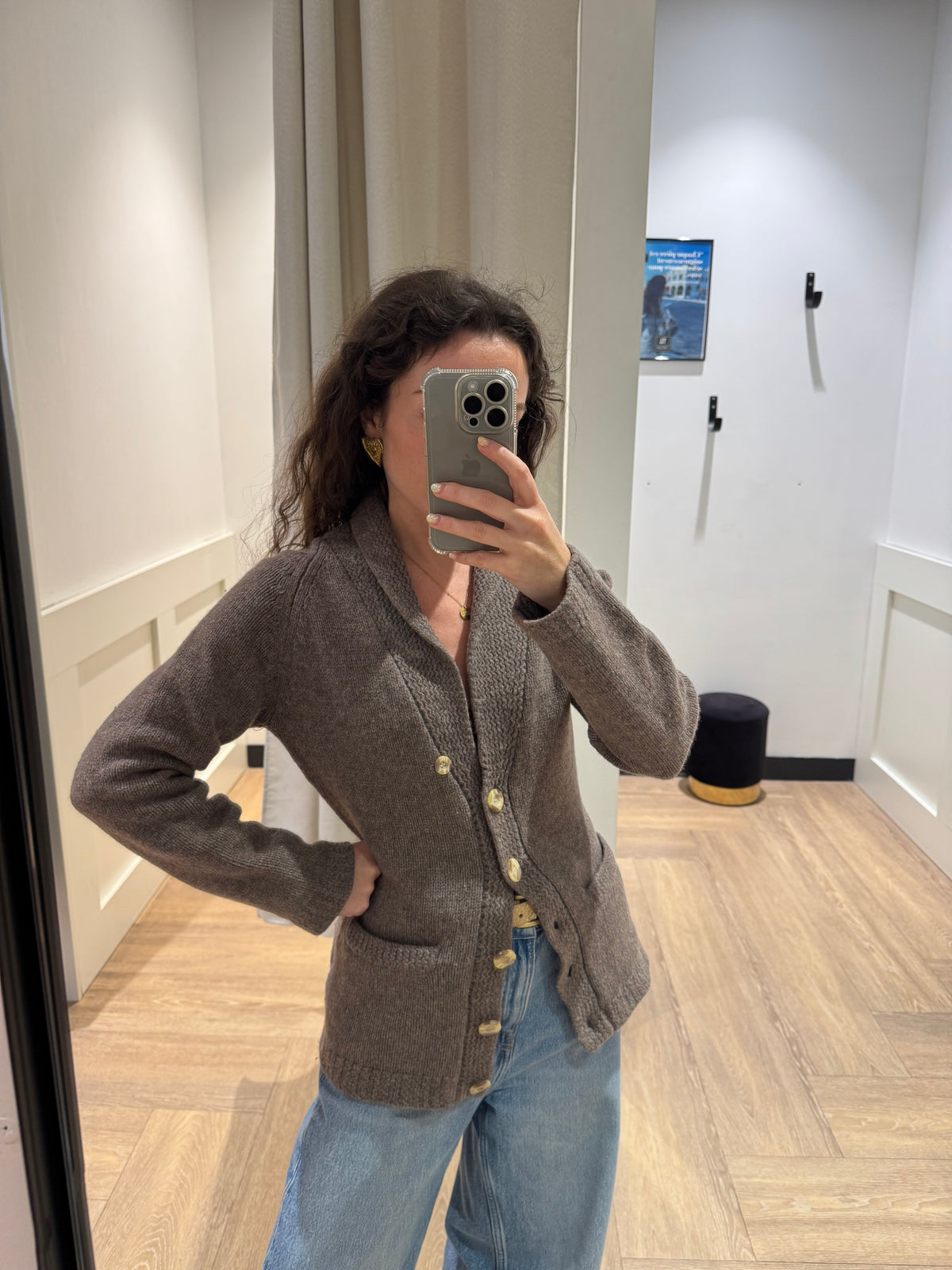 Cardigan en cachemire S