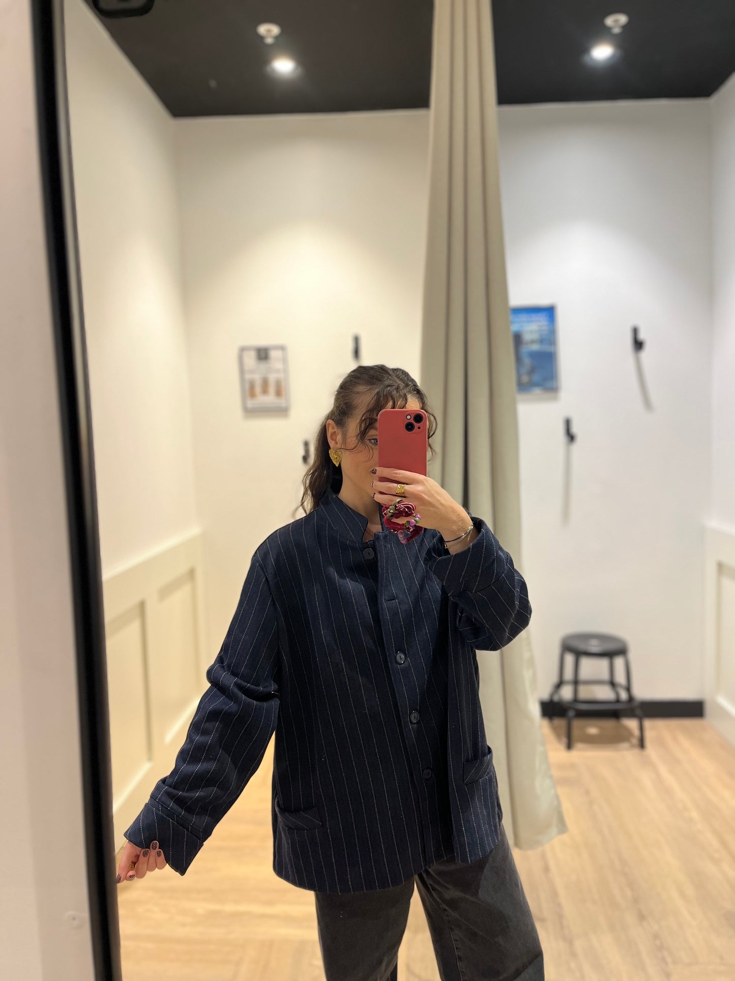 Veste à rayures 2XL