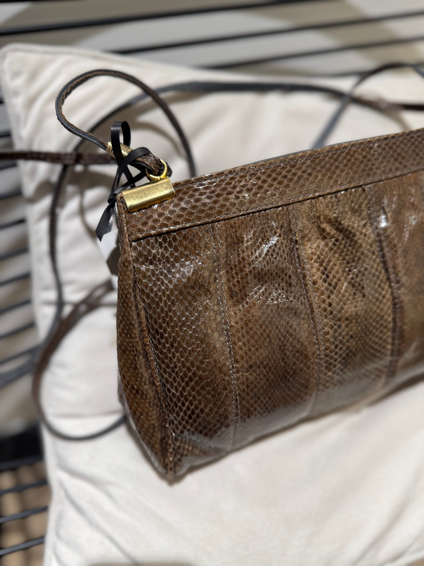 Sac vintage en cuir bandoulière