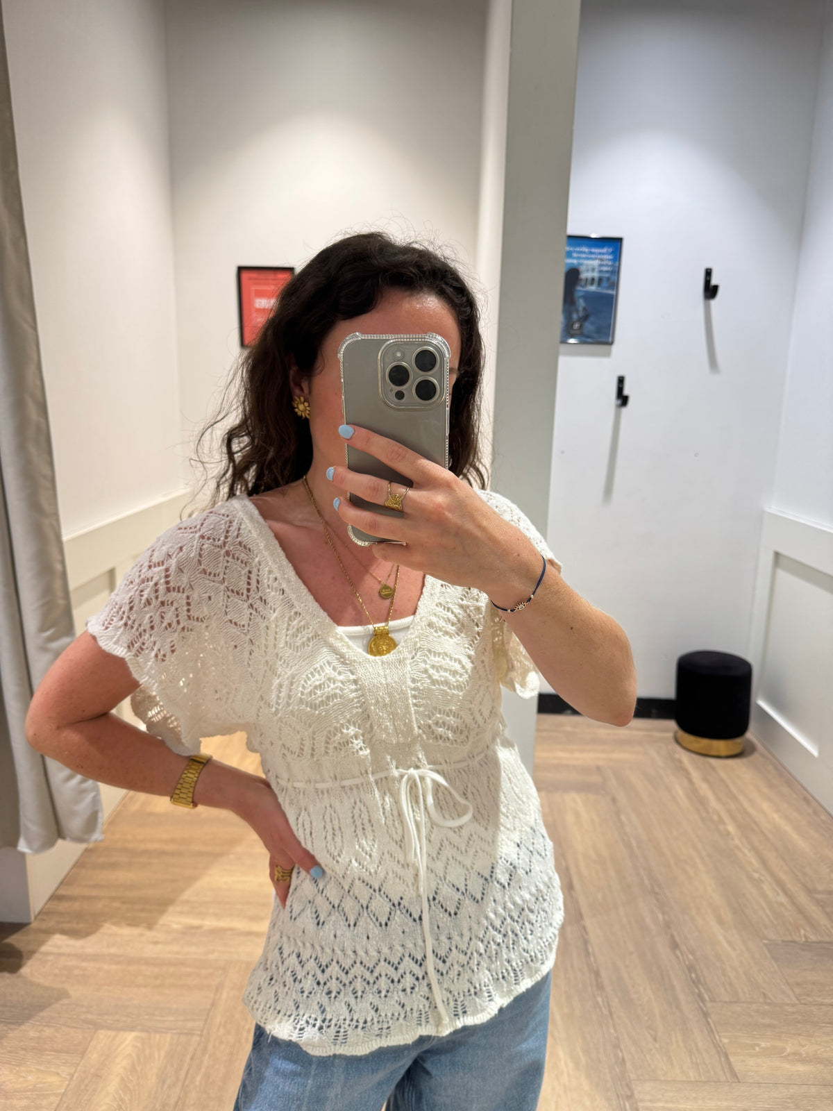 Top en crochet S/M